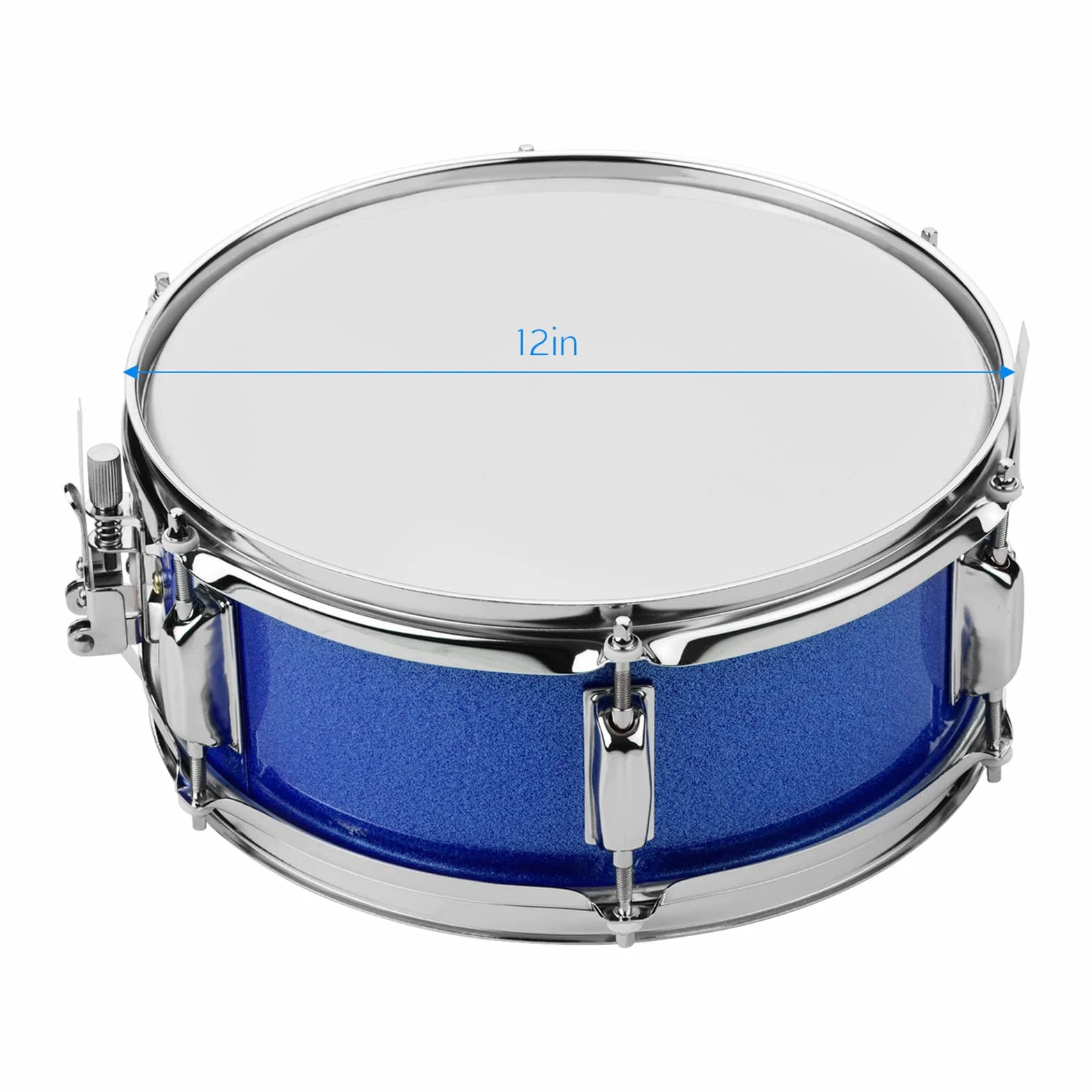 Snare de 30 Pulgadas Con Baquetas, Correa Para Hombro y Llave Para Estudiantes y Bandas