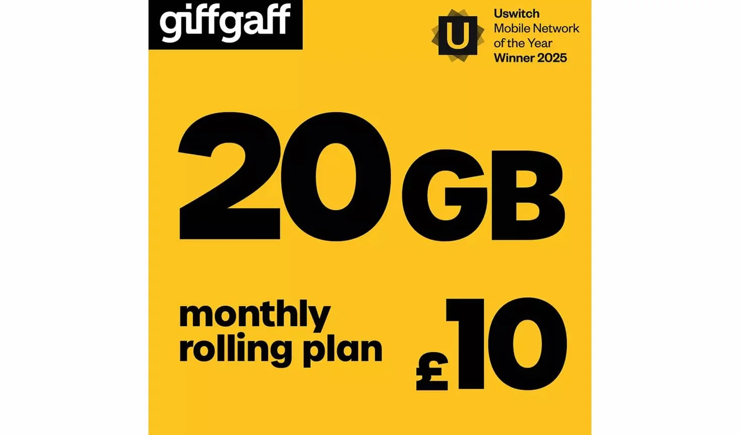 Giffgaff Trio Multi SIM Tarjeta con Bono Crédito - Llamadas, Textos y Datos Ilimitados