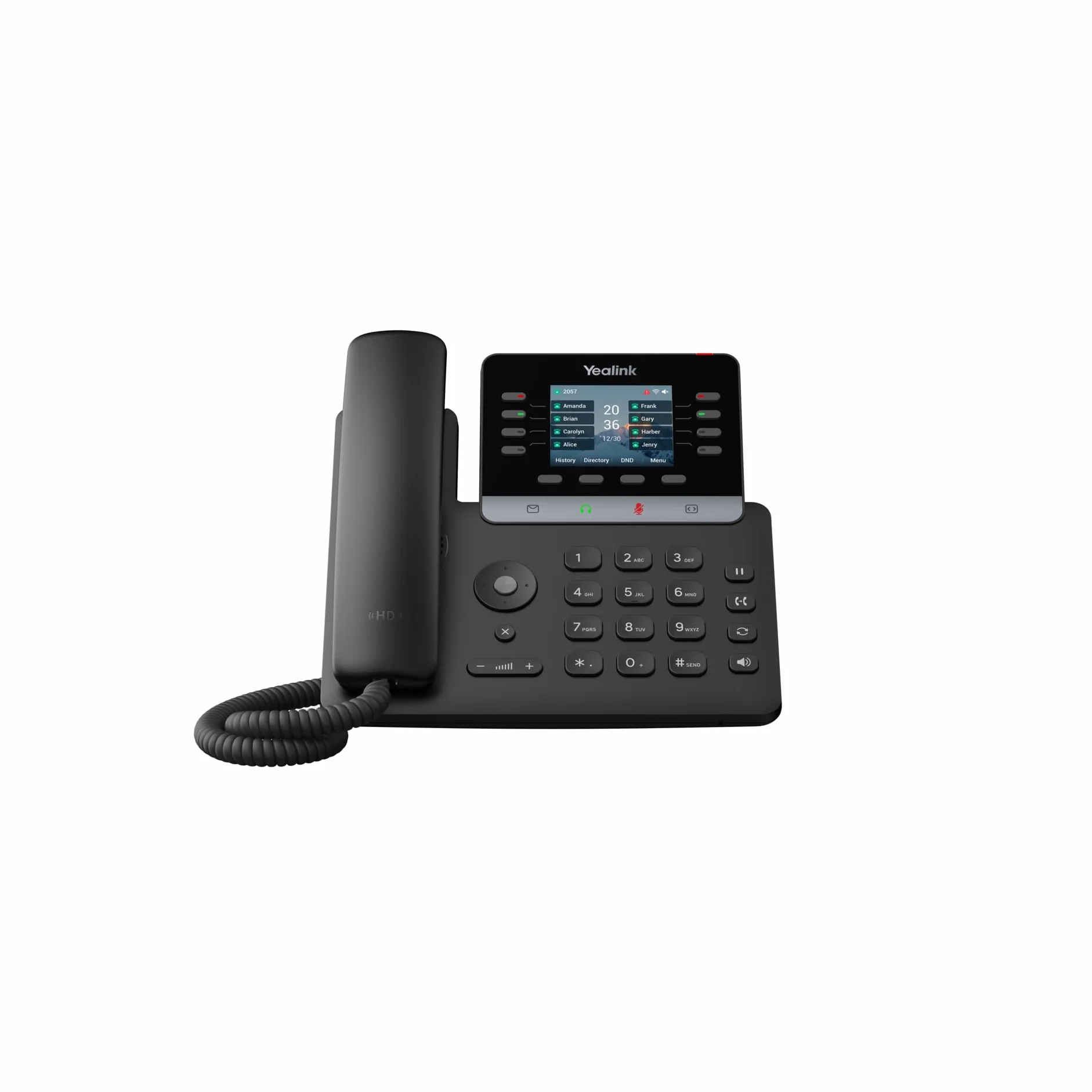 Yealink SIP-T73U Teléfono IP Negro