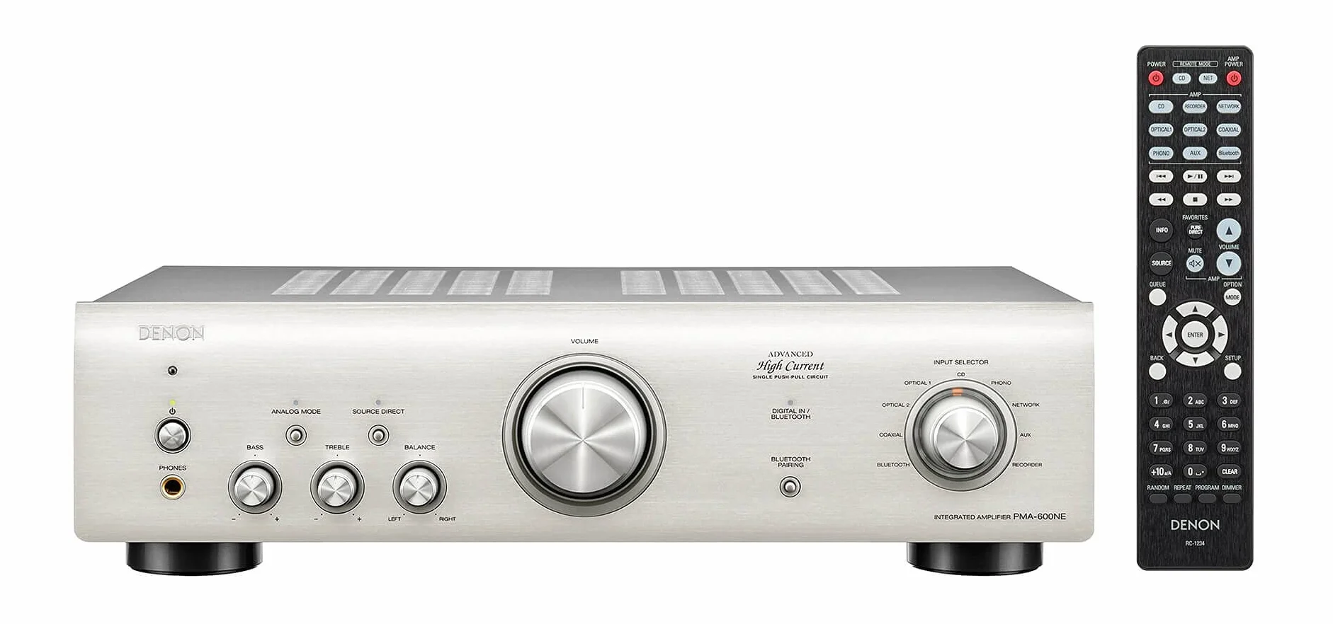 DENON Amplificador, Plata, Talla única