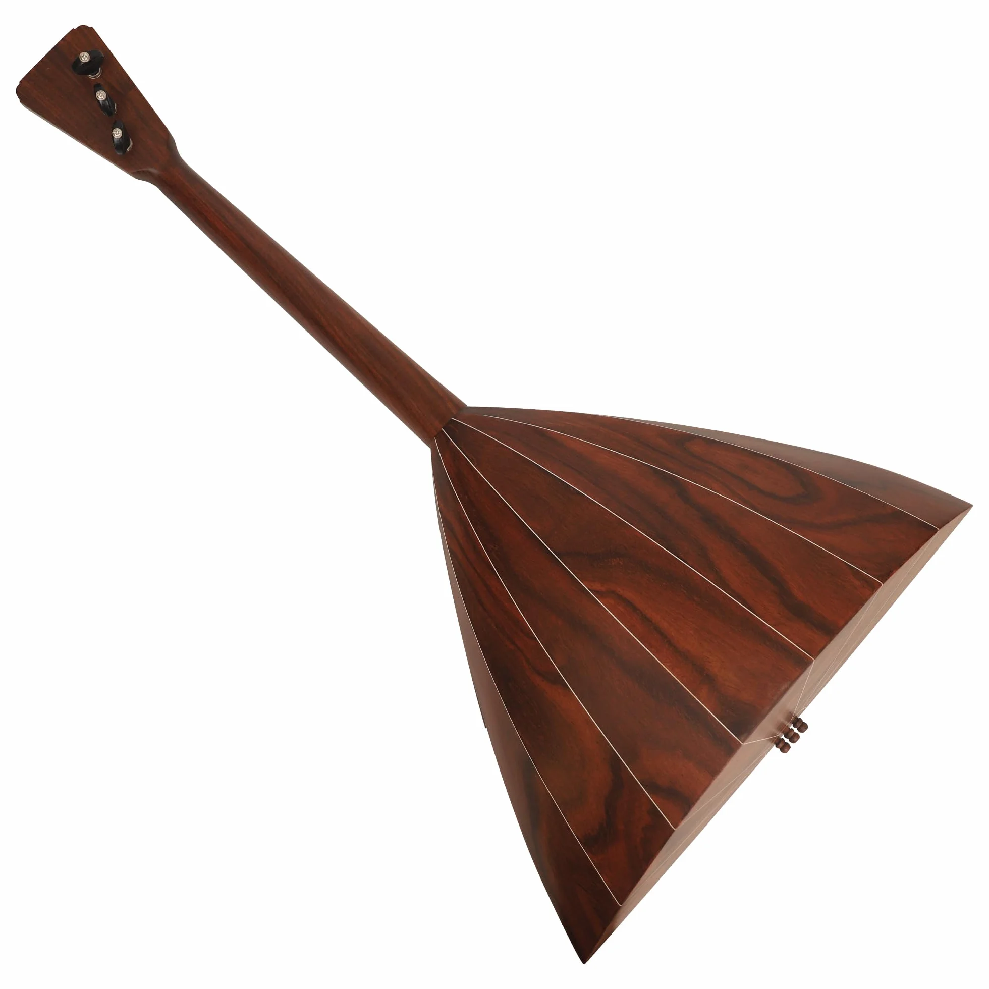 Heartland Deluxe Prima Balalaika, 3 cuerdas de palisandro, balalaika ruso, Prima Balalaika