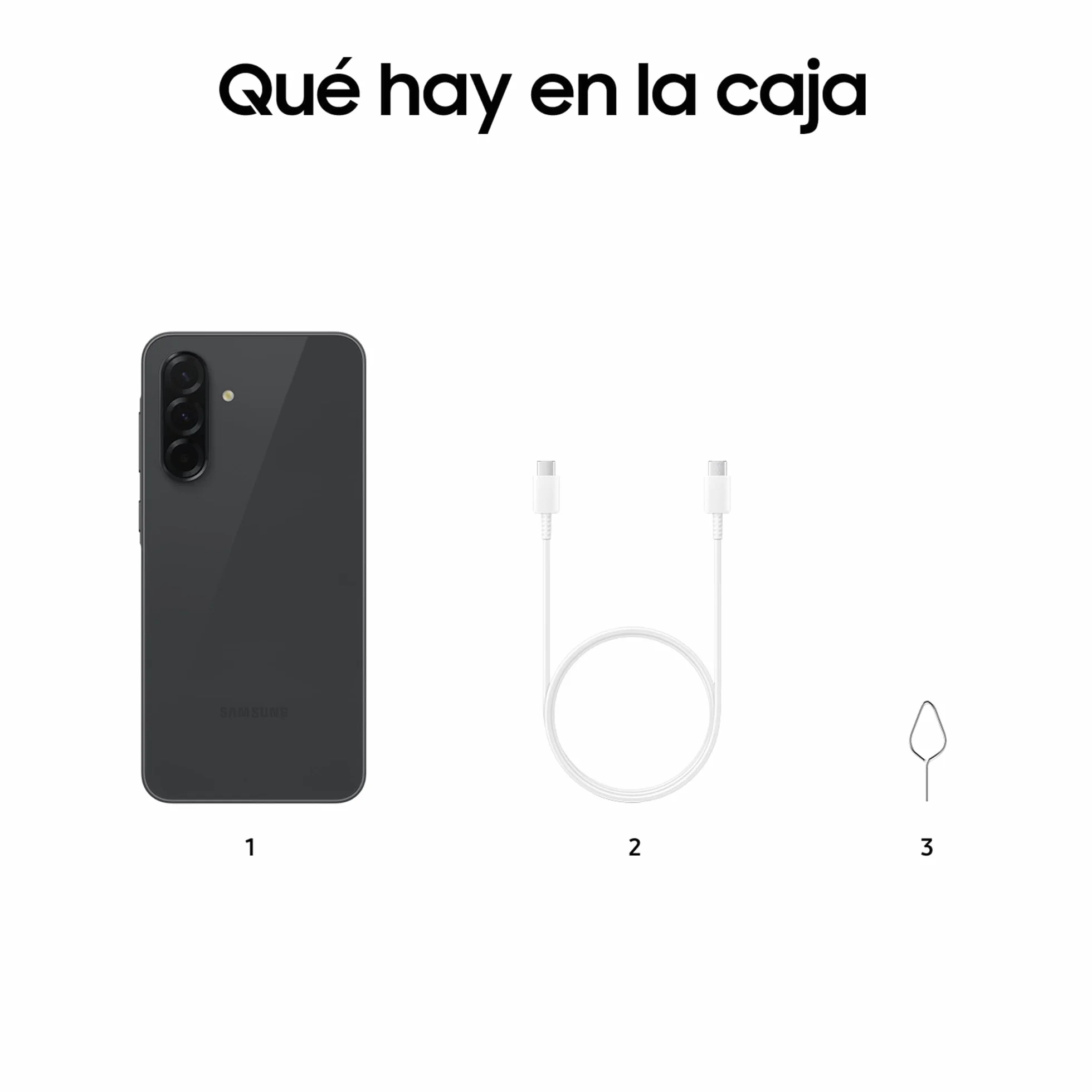 Samsung Galaxy A36 5G 256GB Teléfono Móvil, 6GB RAM, 50MP Cámara, Negro, Garantía del Fabricante 3 Años + 1 Año Extra