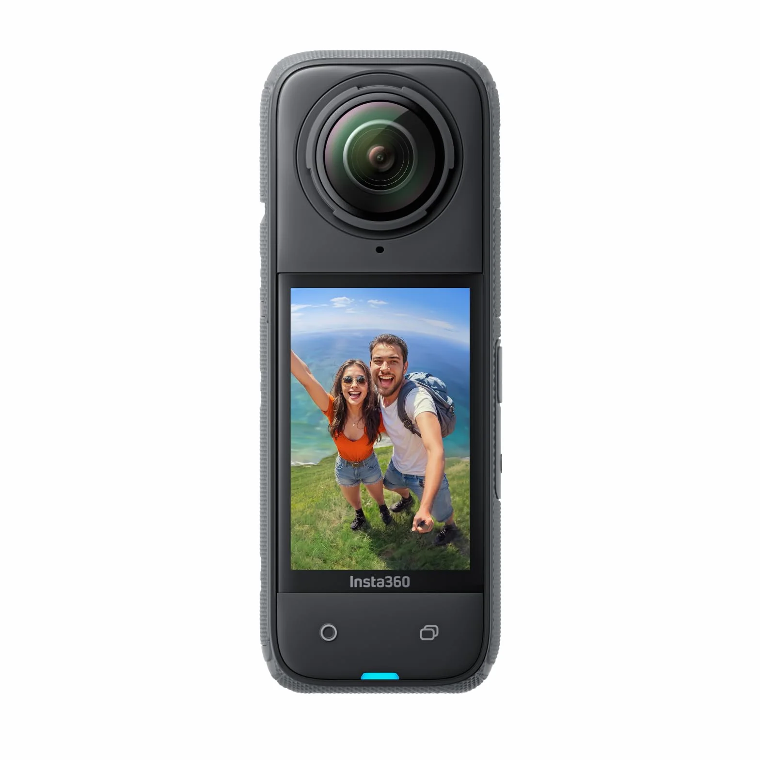Insta360 X4 Paquete Estándar Cámara de Acción Impermeable 8K 360 Vídeo 4K Gran Angular Selfie Stick Invisible Batería 135 Min