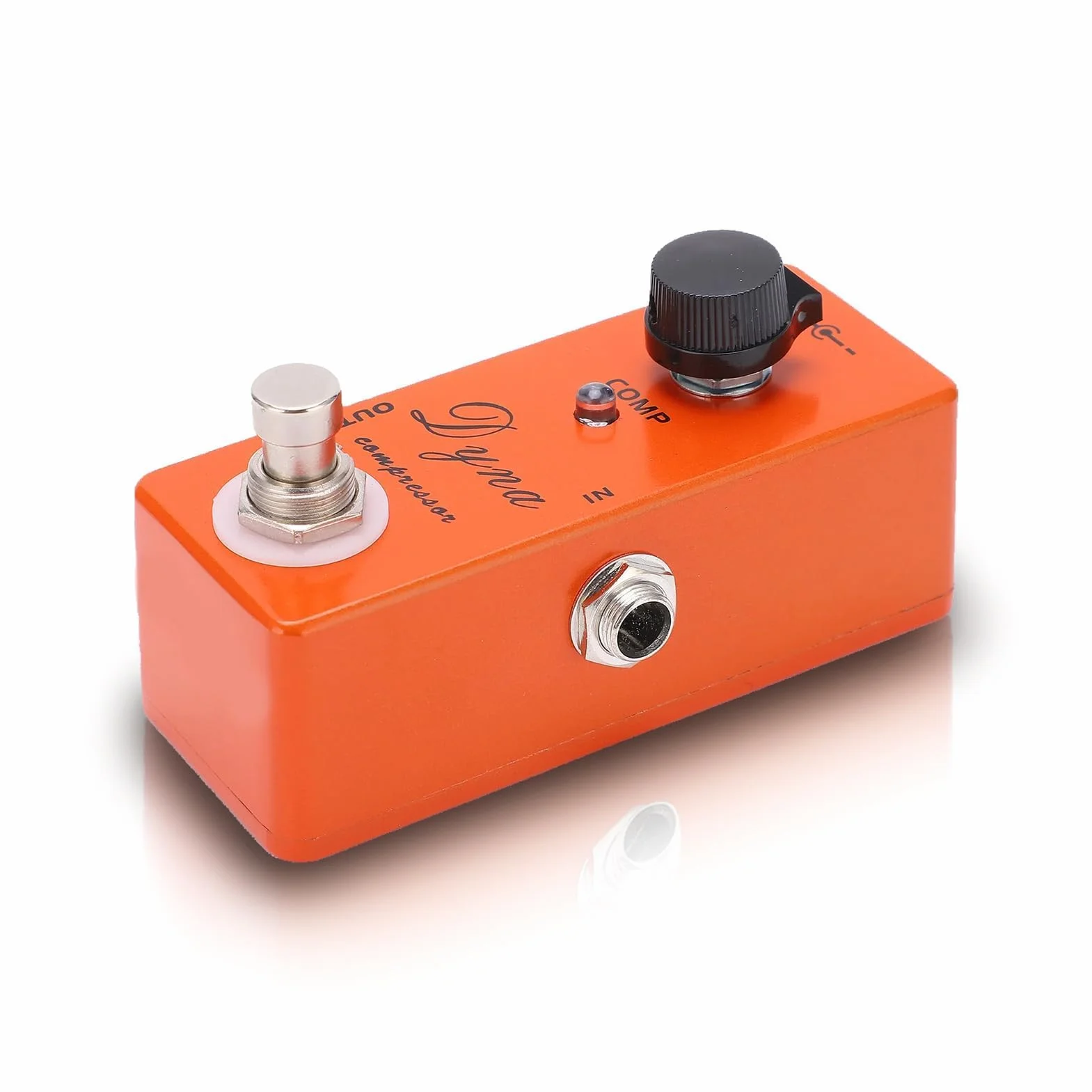 Pedal De Efectos De Guitarra, Compresor MXR De Metal Con Bypass Real Pedal De Efectos De Guitarra Con Distorsión De Alta Ganancia Ajustable Accesorio Instrumentos Musicales Para Guitarra Eléctrica