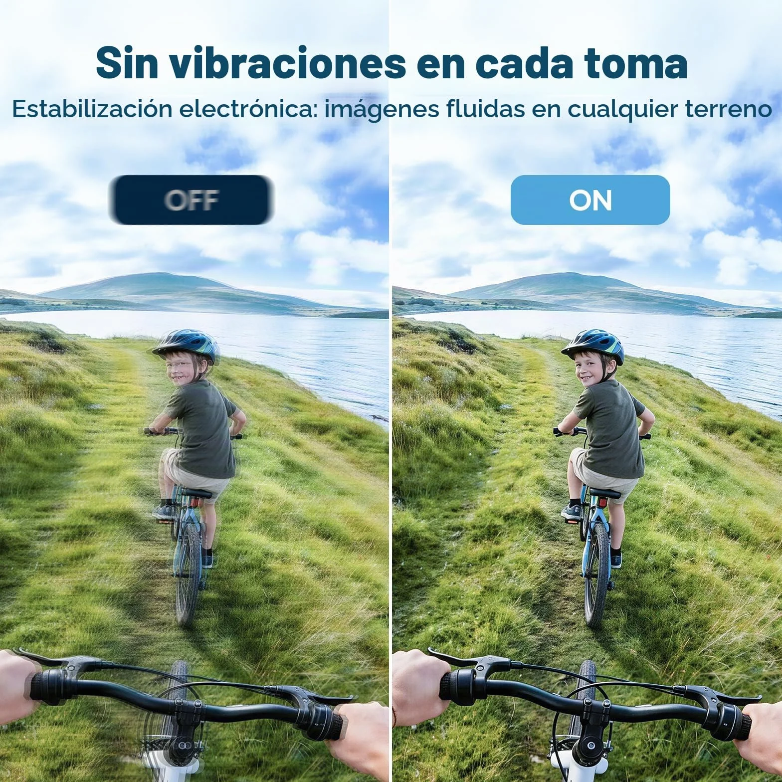 AKASO Cámara Deportiva 4K 30FPS 20MP WiFi Acción Gran Ángulo 170° Control Remoto 2.4G Sumergible 30M EK7000