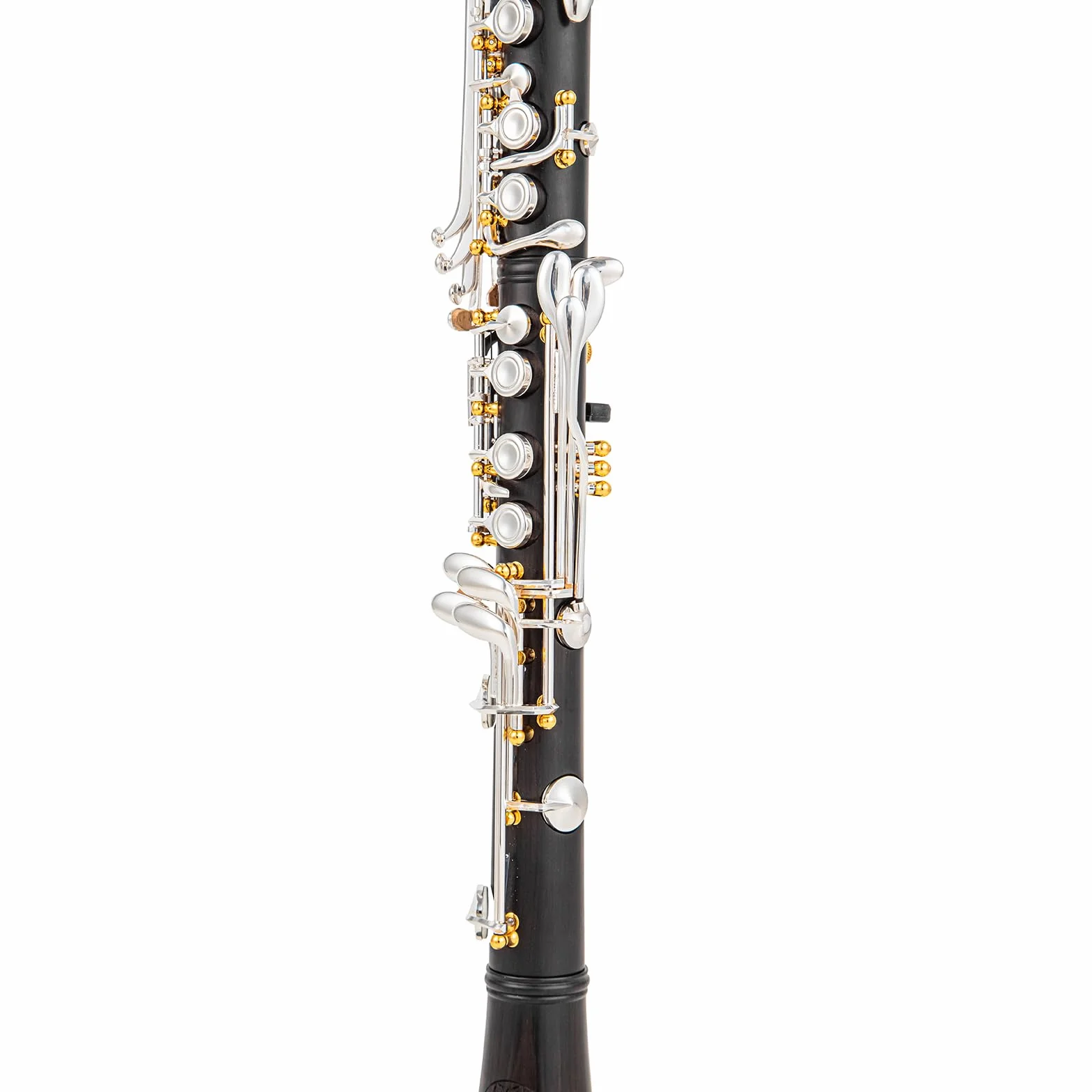 Mecanismo de meseta EG-S - Agujeros cubiertos, 17 teclas, 18 teclas, cuerpo de ébano chapado en plata, clarinetes para jugar al aire libre en invierno para jugadores con manos muy pequeñas