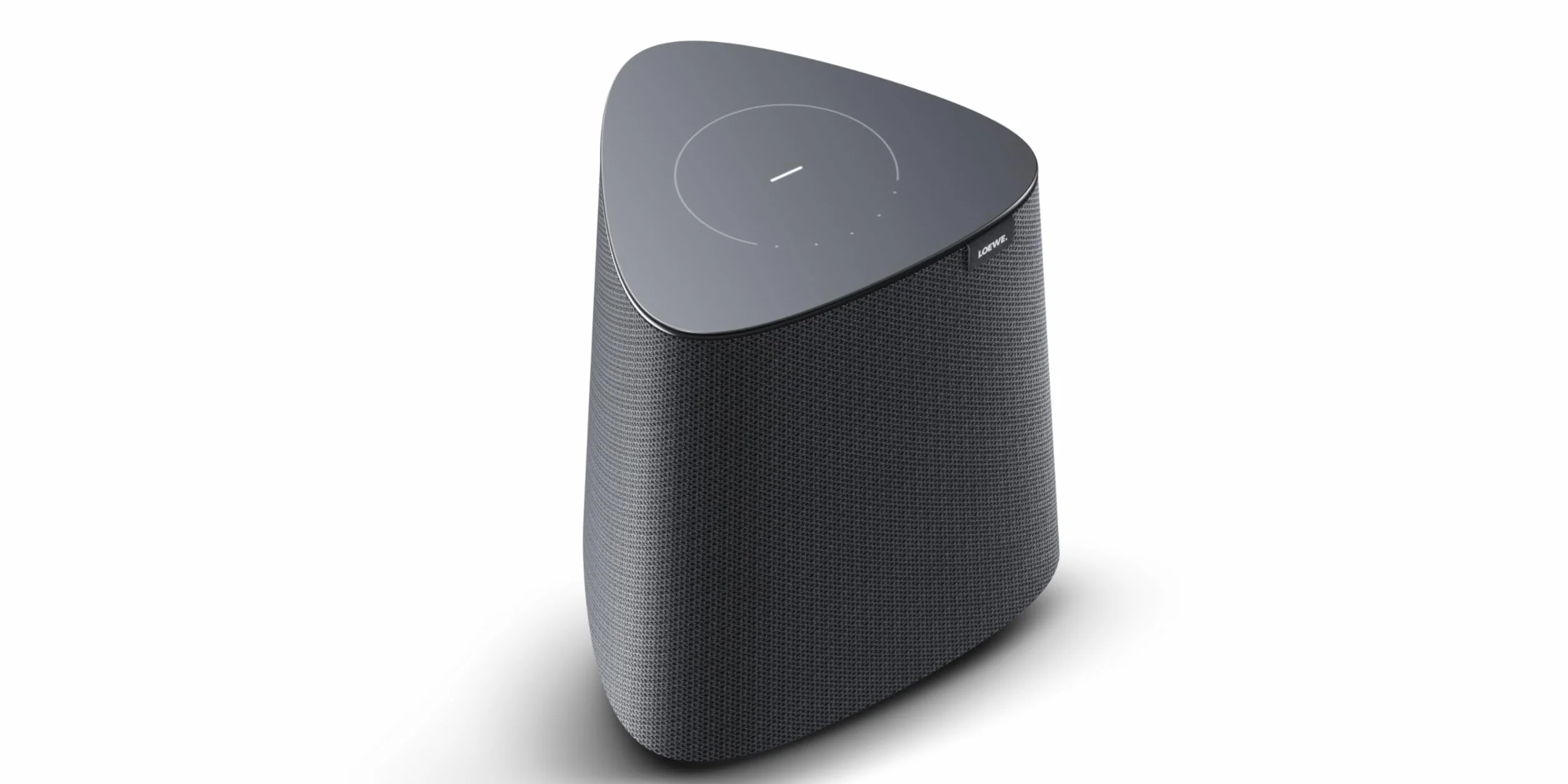 Loewe klang mr1, gris basalto, altavoz multiroom, AirPlay 2, Chromcast, DTS Play-Fi, 30 vatios de potencia total, altavoz inalámbrico