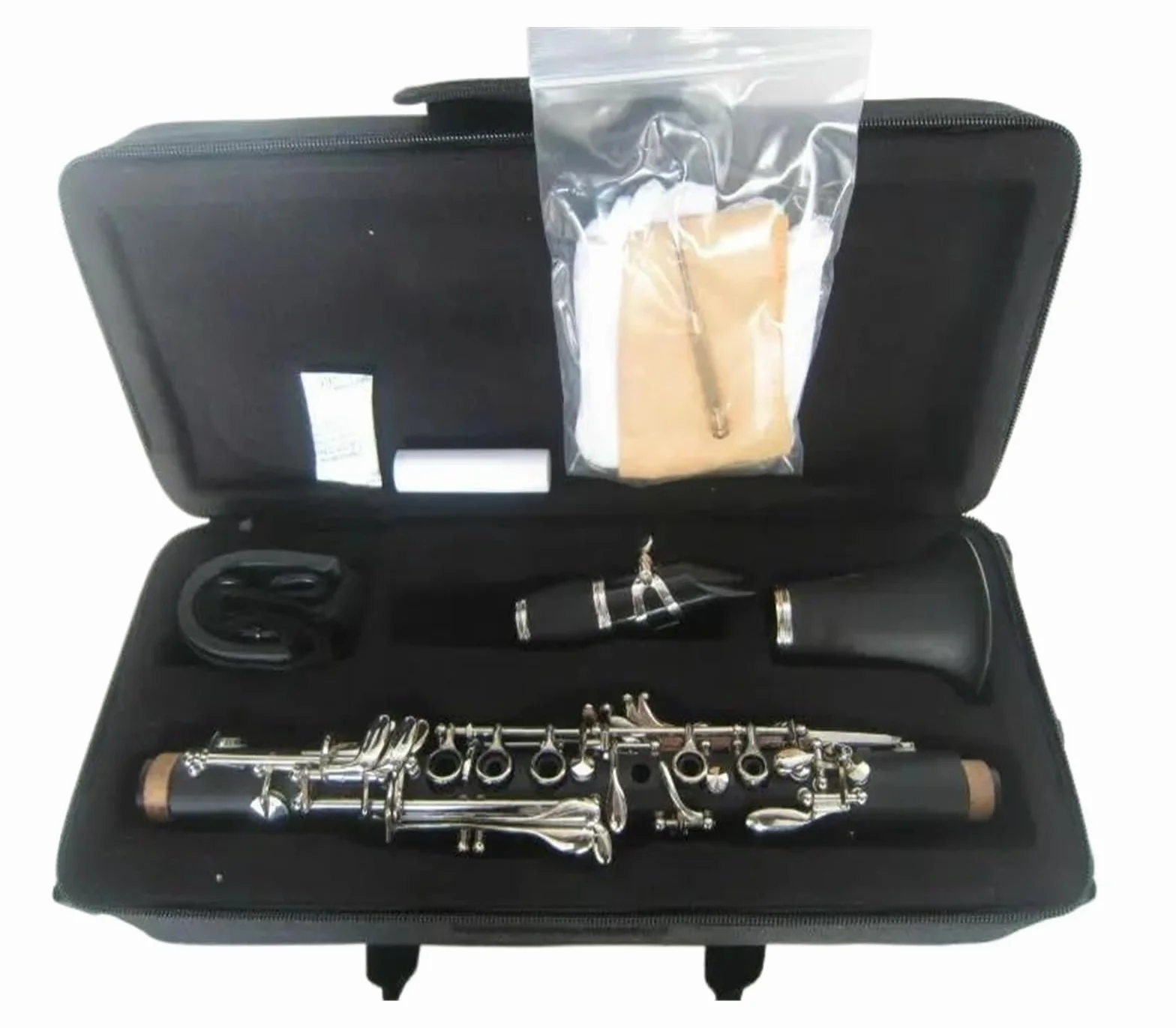 clarinete miniatura Clarinete en Mib Ebonita Buen material y sonido.