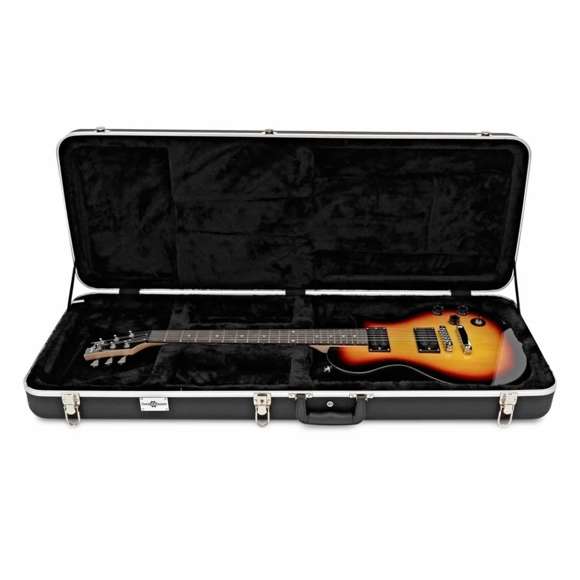 gear4music Estuche rígido de ABS para Guitarras eléctricas