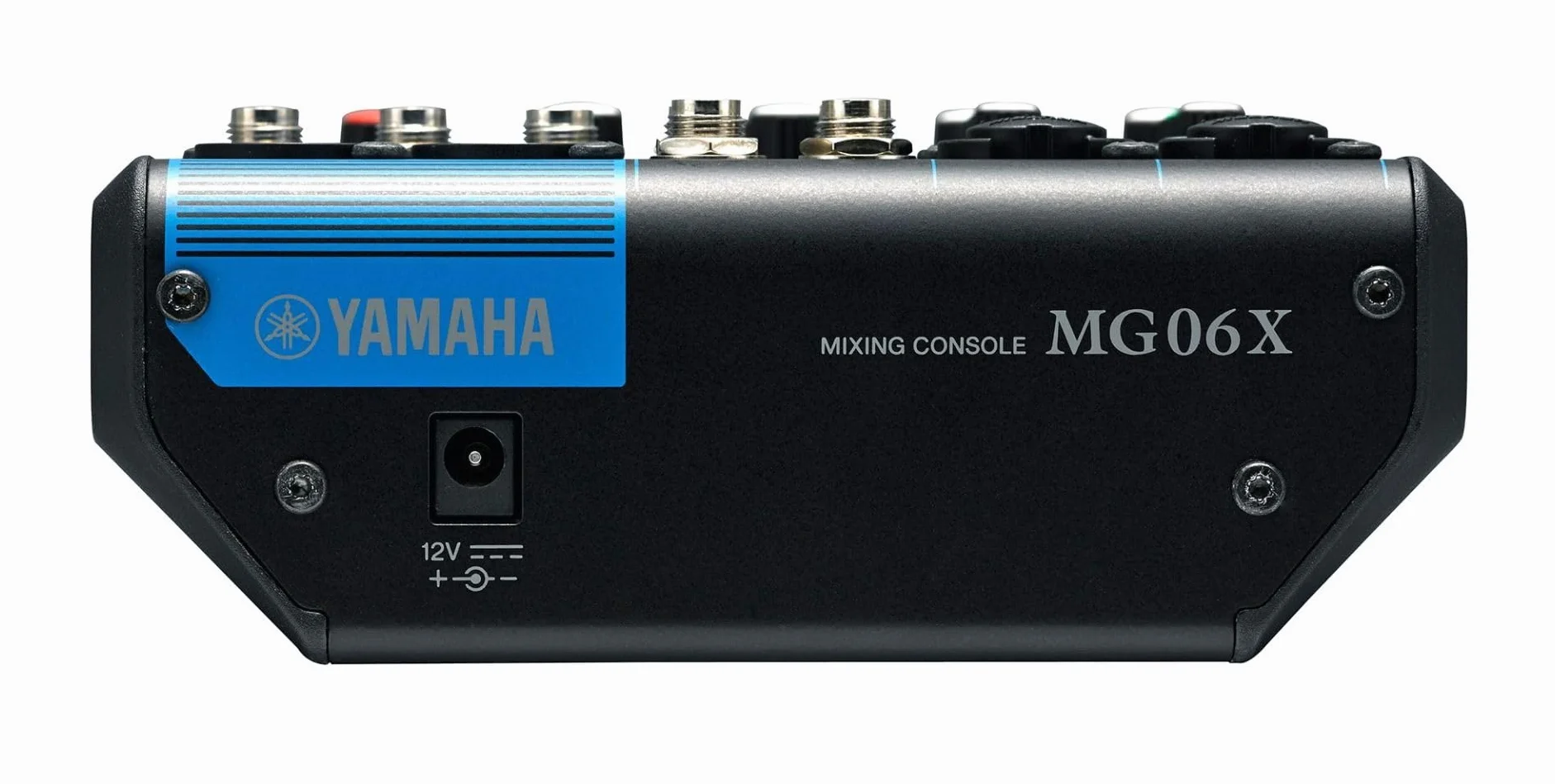 Yamaha MG06X - Mezclador compacto de 6 canales de entrada, efectos digitales SPX y preamplificadores de micrófono D-PRE