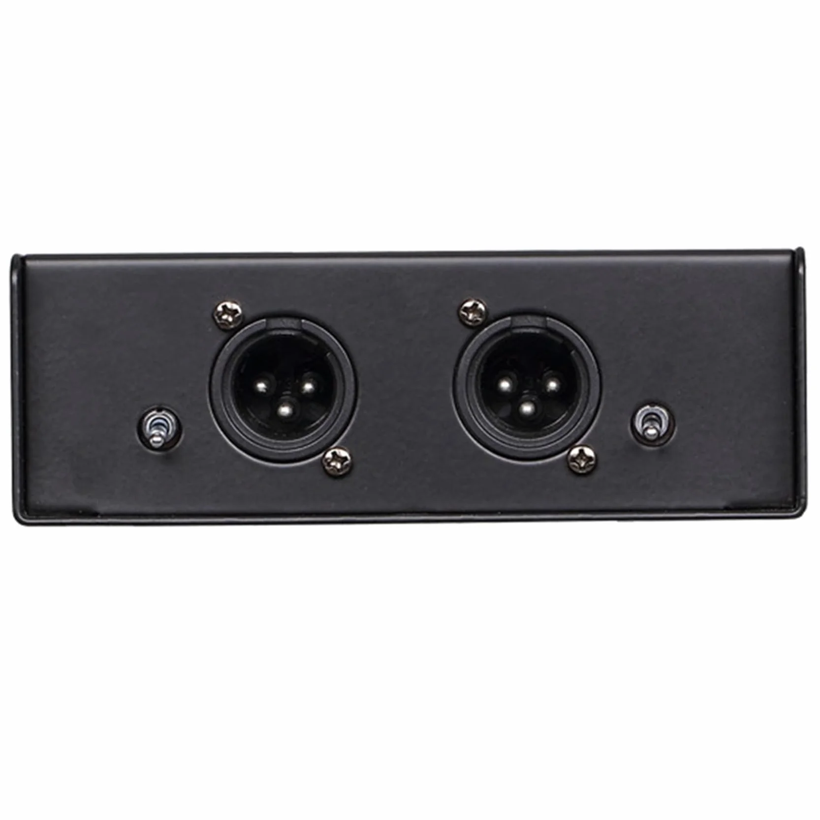 2 x Premium Direct Injection Molded Audio Box - Extintores pasivos de unidades DI con almohadilla de entrada para conexiones de guitarra y bajo