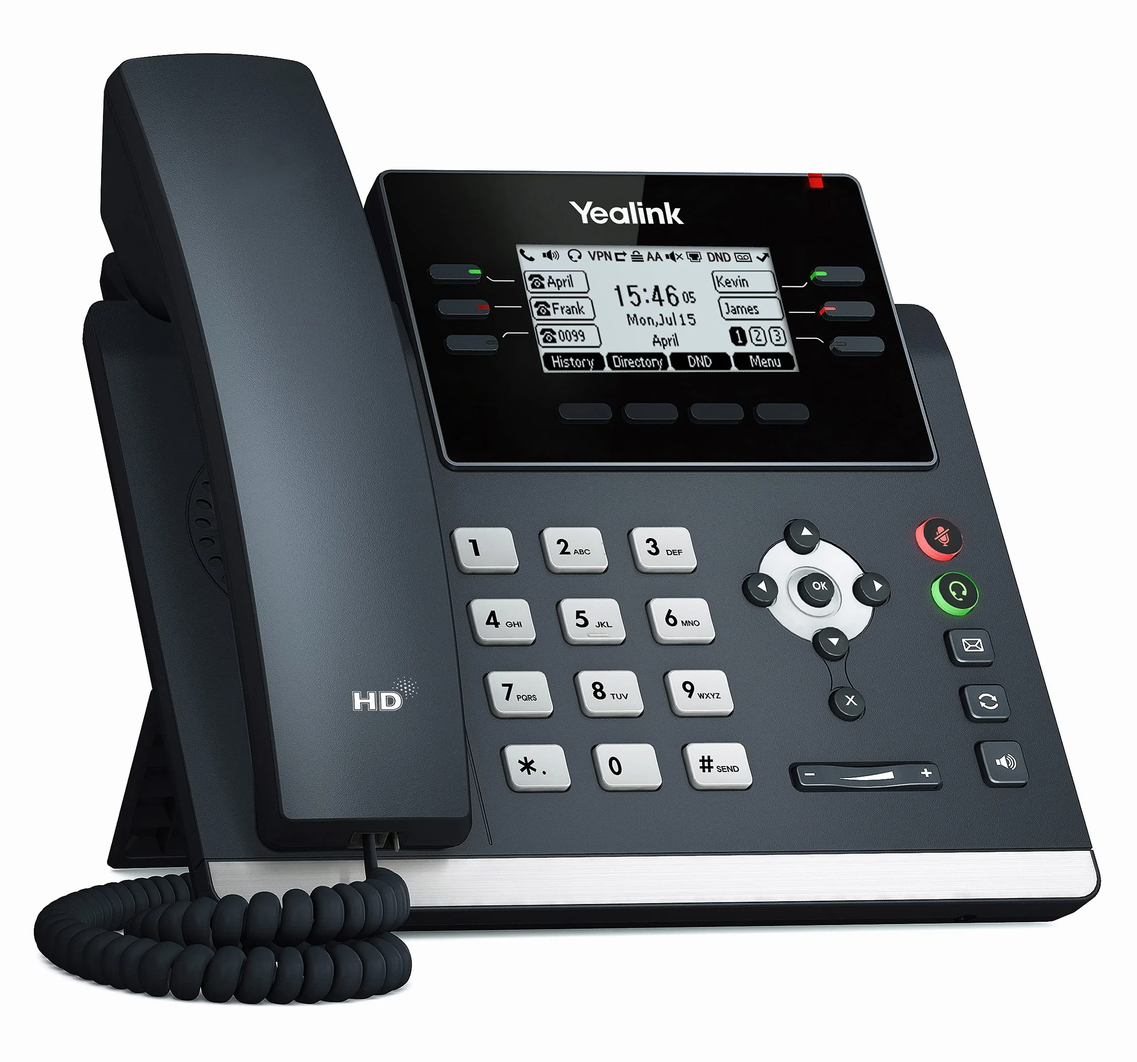 Yealink SIP-T42U PoE Business - Teléfono IP