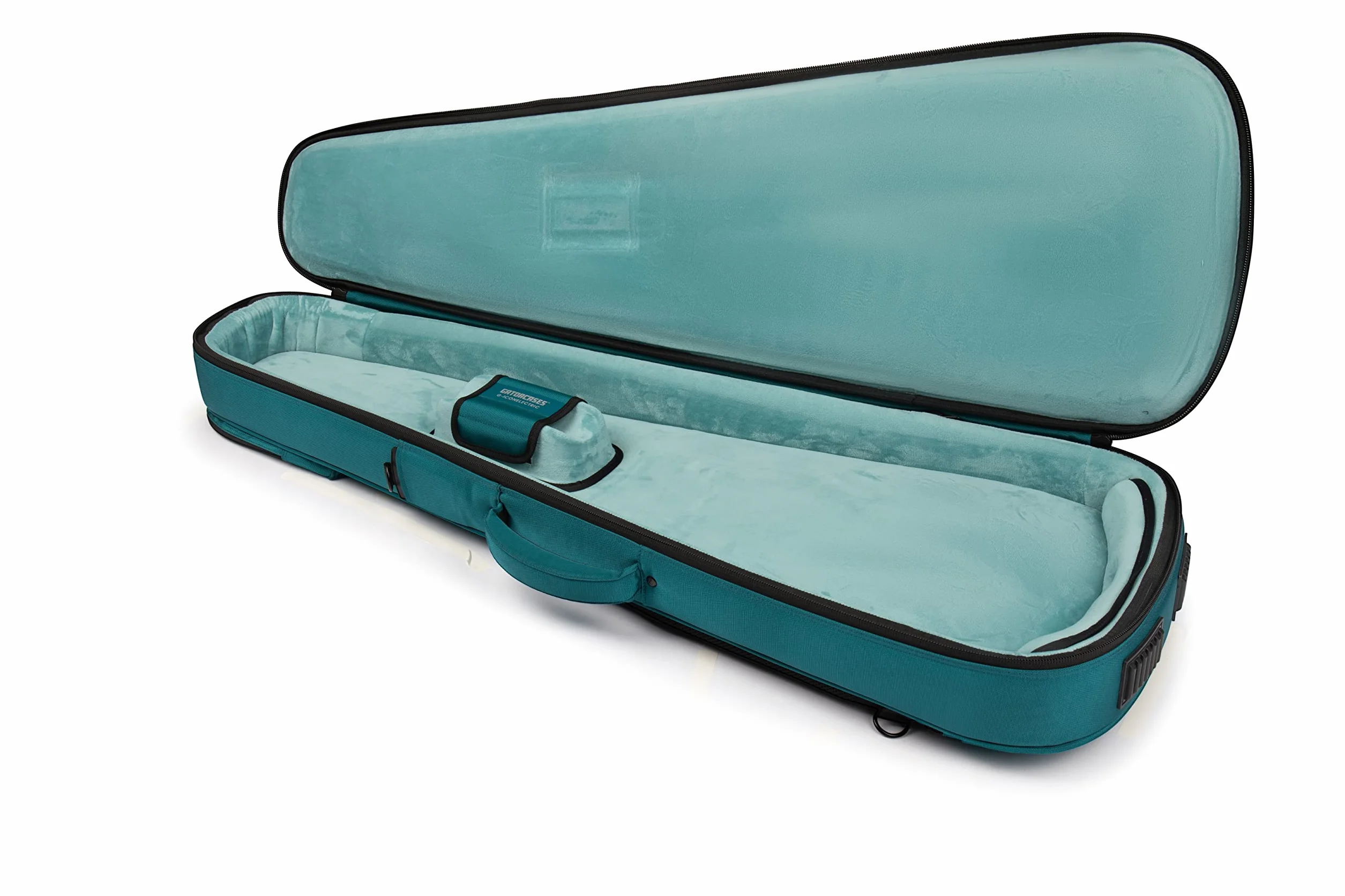 Gator Cases Icon Series Premium Gig Bag Resistente a la Intemperie para Guitarras eléctricas con Cremallera TSA; Azul(G-ICONELECTRIC-BLU)
