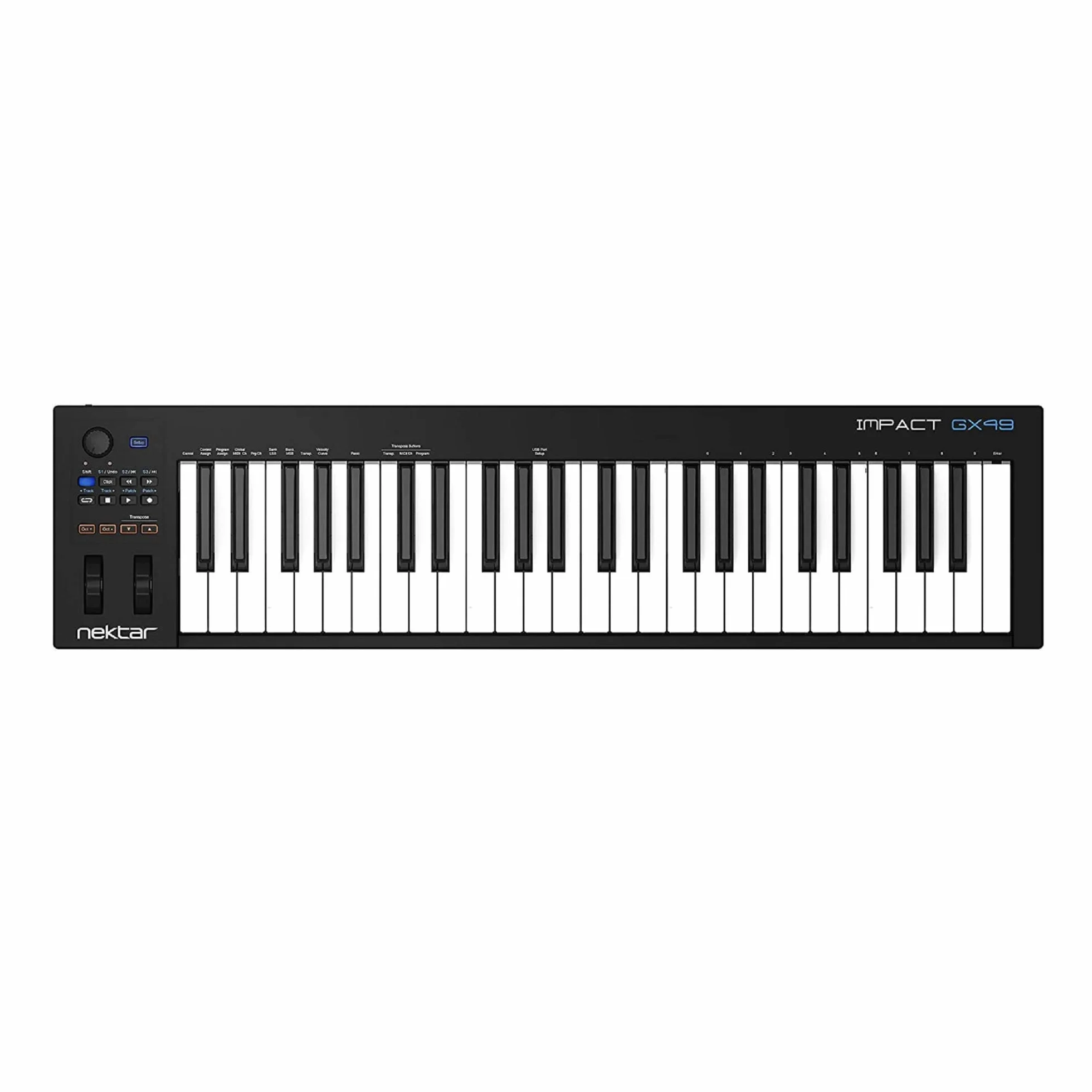 Nektar Impact GX49 - Teclado controlador MIDI USB con integración Nektar DAW