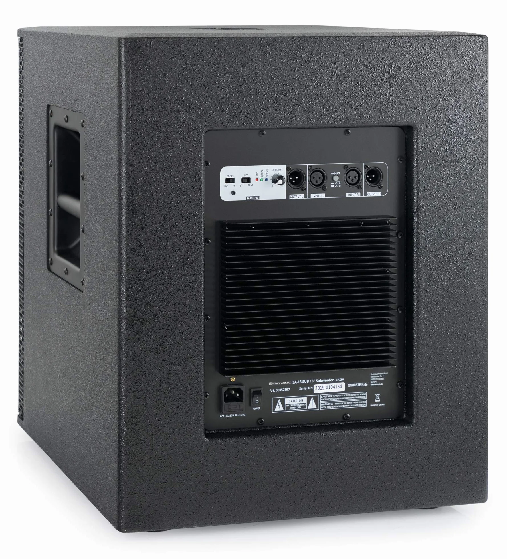 Pronomic SA-18 Sub Set de 2 subwoofers Activos