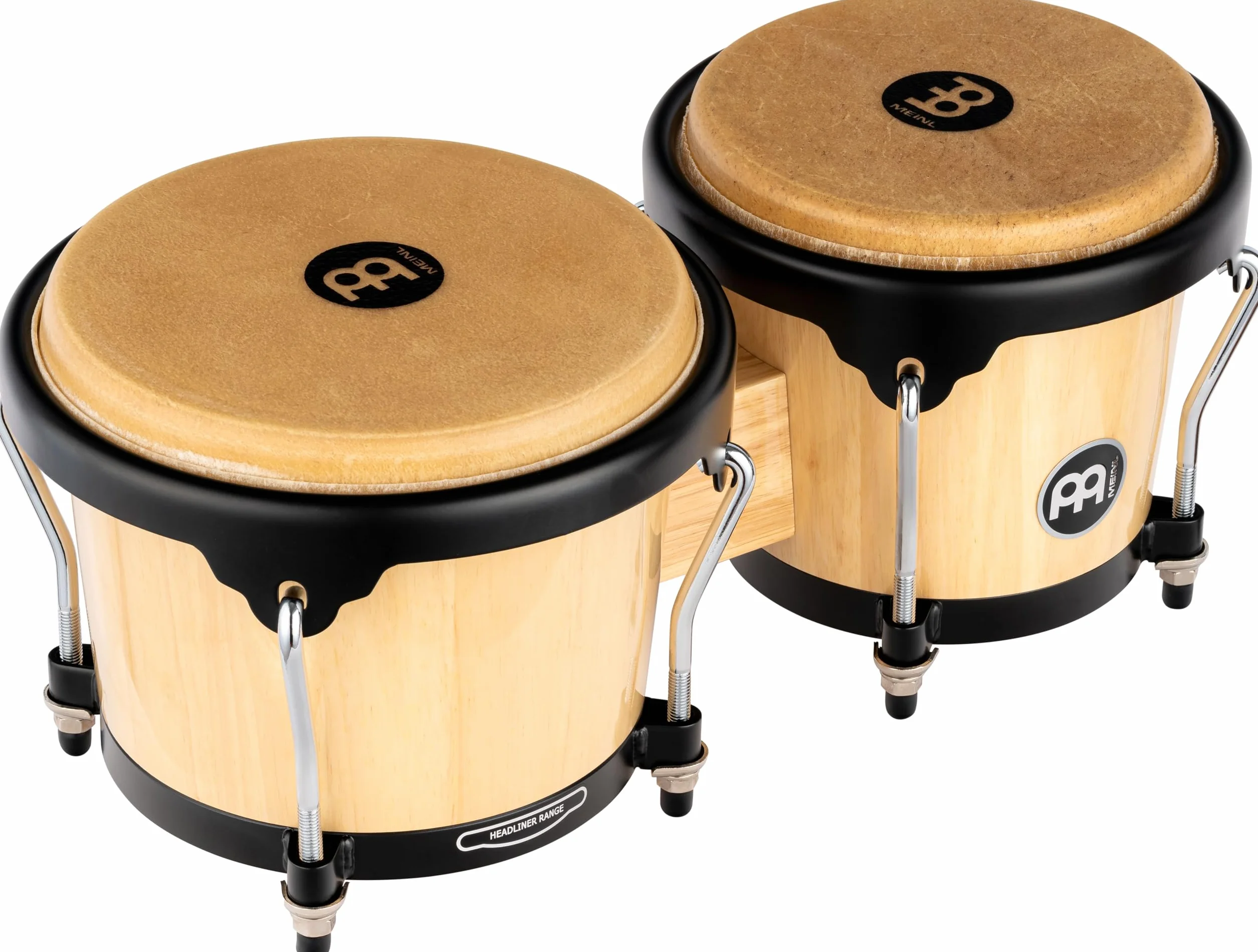 Meinl Percussion HB100NT - Bongos, Marrón, Natural
