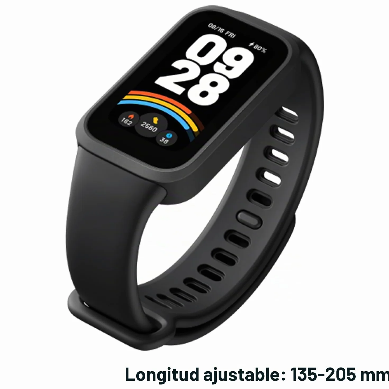 Correas de Repuesto Compatibles con Xiaomi Smart Band 9 Active y Redmi Band 3, Deportivas Transpirables con Liberación Rápida