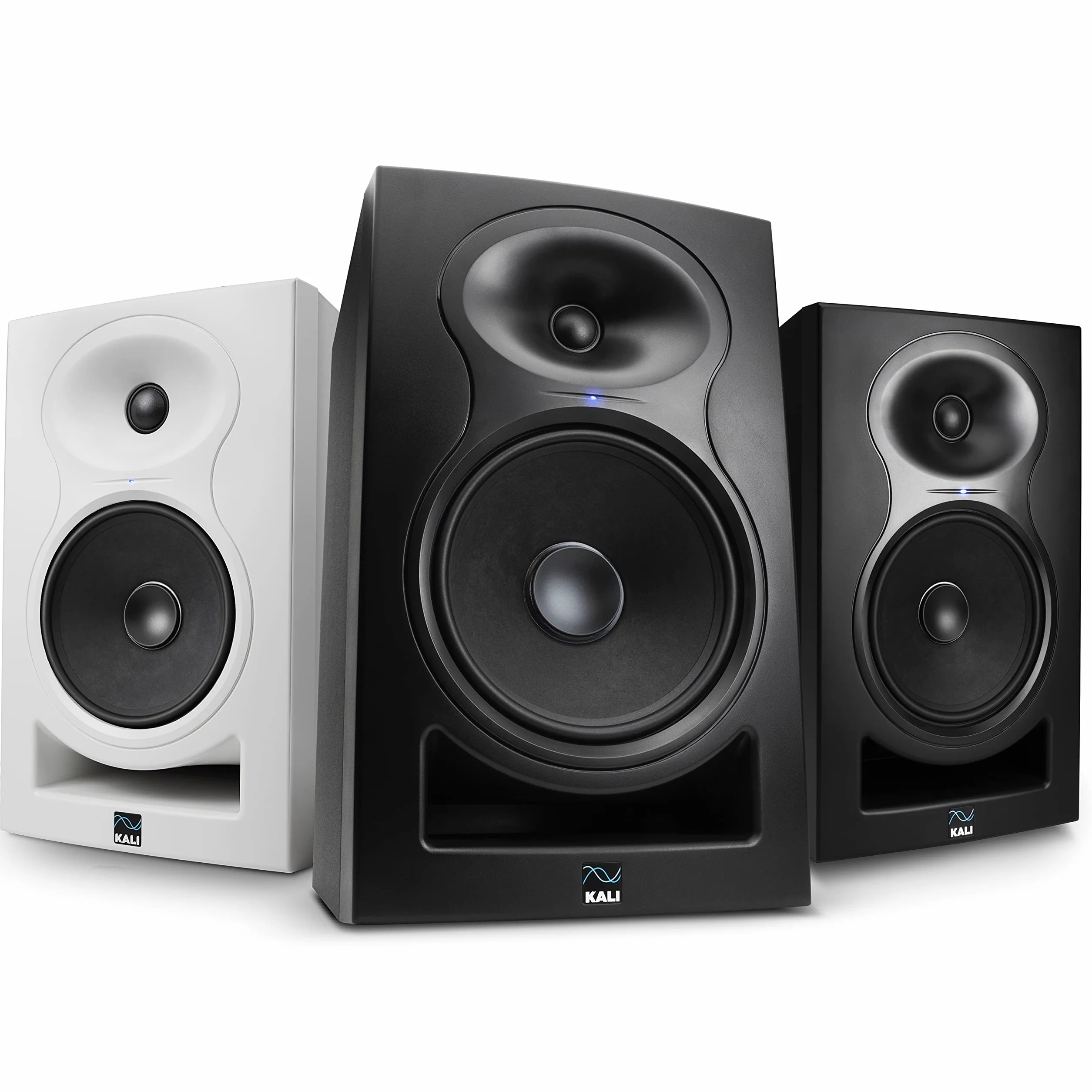 Kali Audio Altavoz LP-6 2nd Wave, Monitor de Estudio (Monitor Activo de Campo cercano, Altavoz con tecnología de guía de Ondas, Sistema de Reflejo de Bajos, sin Apenas Ruido inherente), Negro