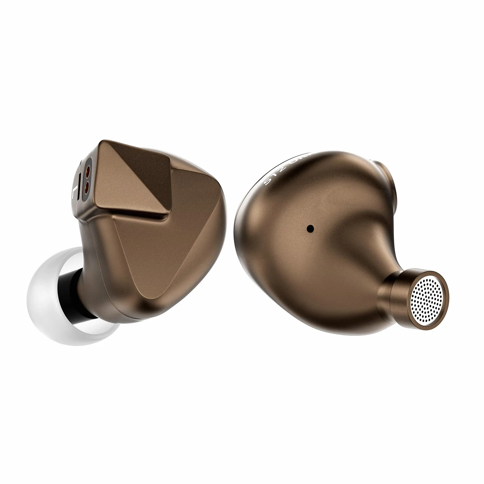 Letshuoer S12 Ultra Hi-Fi - Auriculares IEM de 14,8 mm, con controlador magnético planar, monitores intraurales, con cable de cobre chapado en plata (moca, conector de 3,5 mm/4,4 mm)