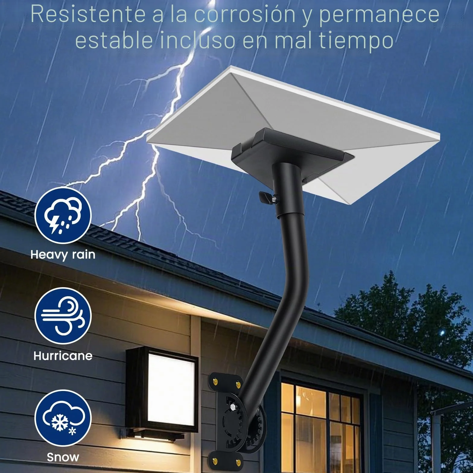 Soporte Starlink Gen 3 360° Ajustable Placa Montaje Techo Compatible Antena Estándar