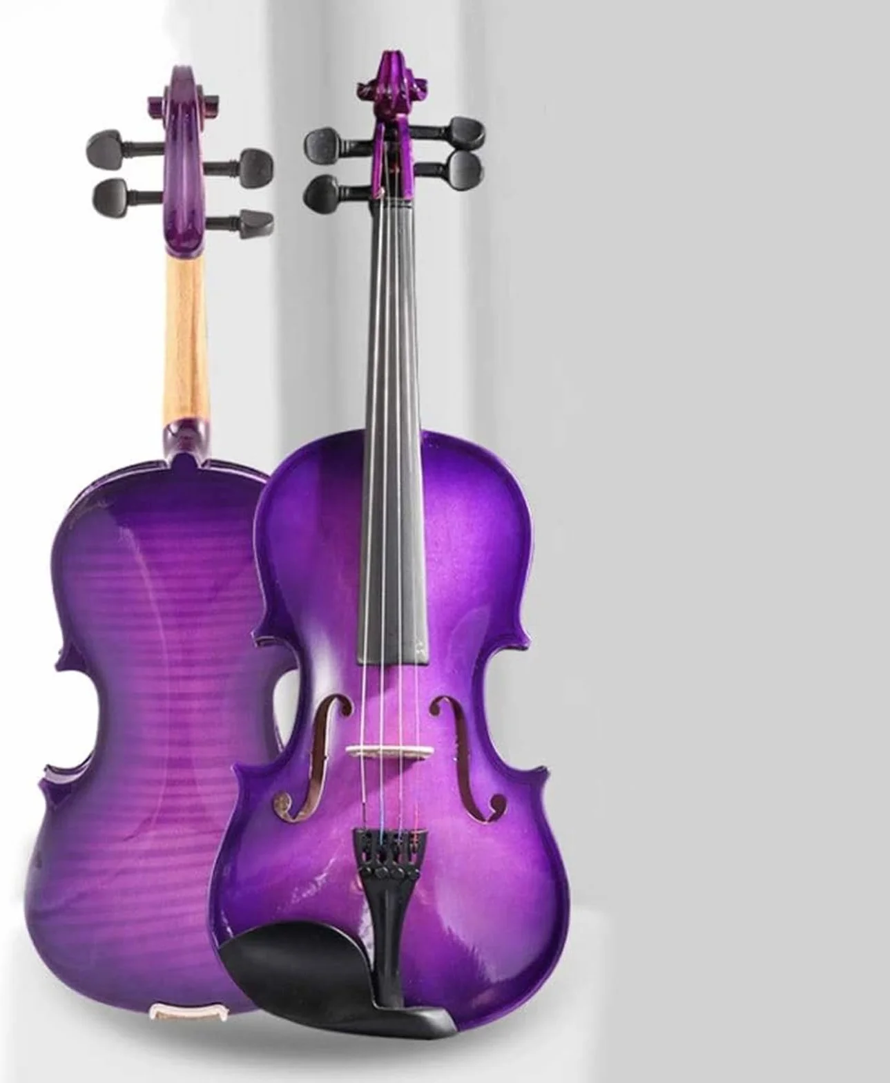 Violín para niños, violín morado para principiantes, práctica de examen (1/2)