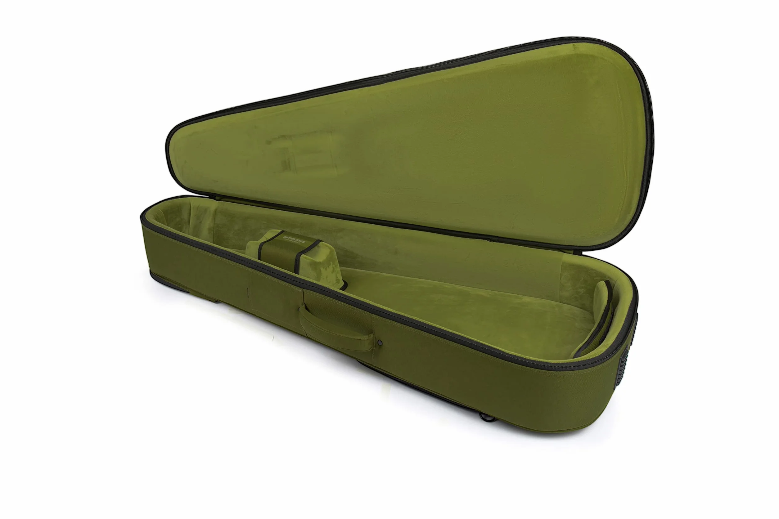 Gator Cases Icon Series Gig Bag Premium Resistente a la Intemperie para Guitarras Acústicas con Cremallera TSA; Verde(G-ICONDREAD-GRN)