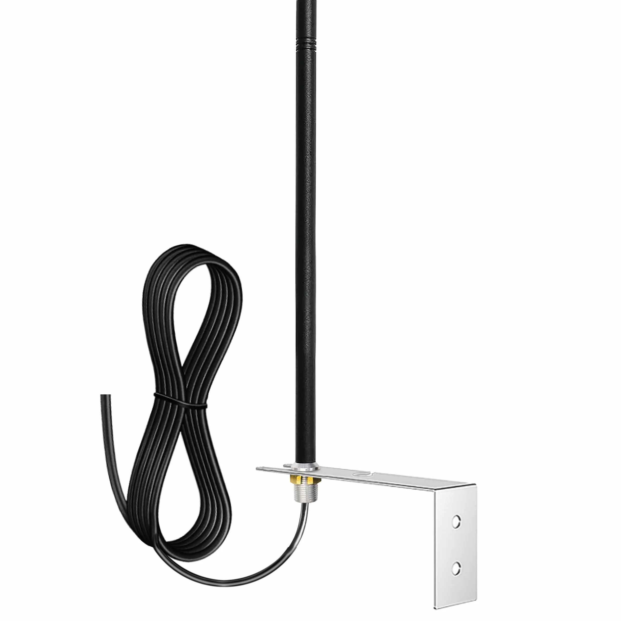 Antena Universal 433,92 MHz para Portón Automático con Soporte y Cable