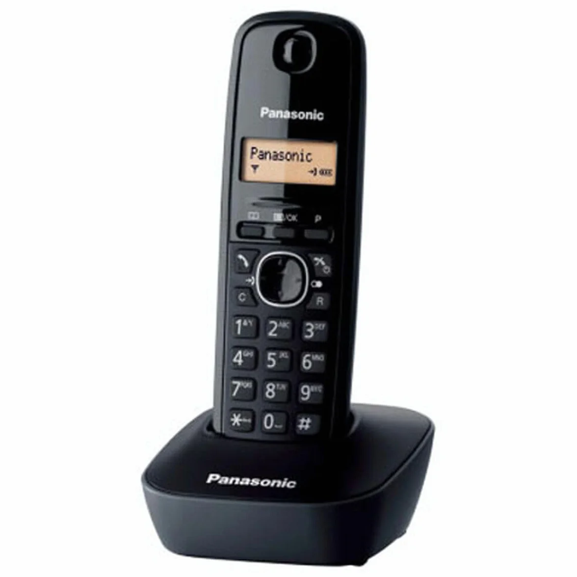 Panasonic KX-TG1611FRH Teléfono Fijo Inalámbrico DECT Negro