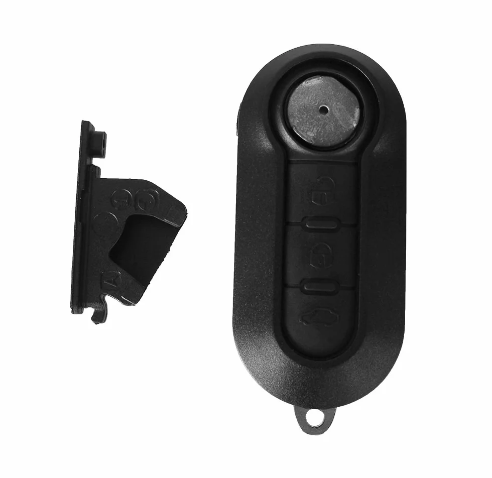 Carcasa Llave para Fiat 500 500L Bravo Panda Punto Doblo Citroen Jumper Peugeot Boxer | 3 Botones | Mando a Distancia