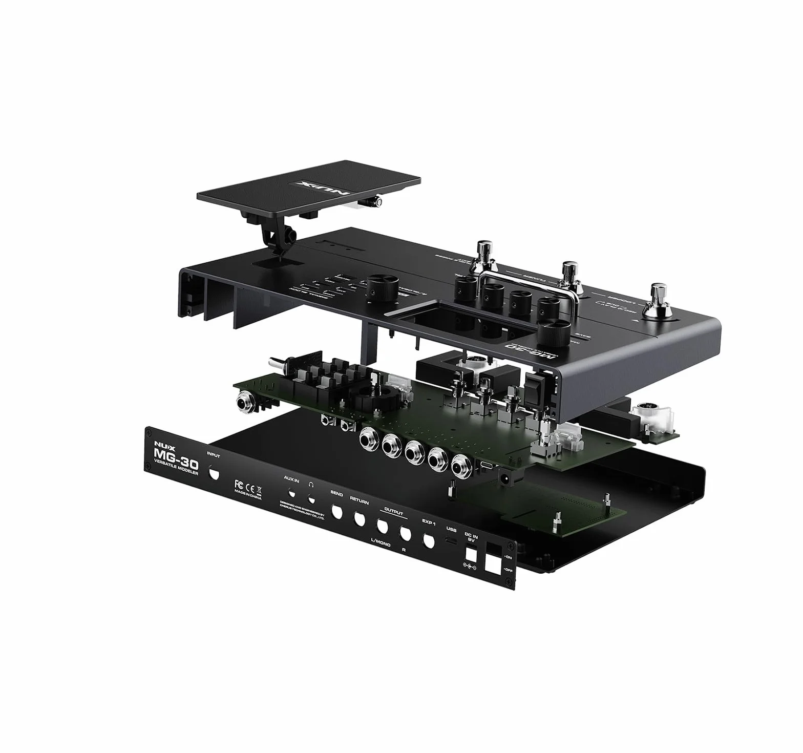 Modelador de guitarra multiefectos NUX