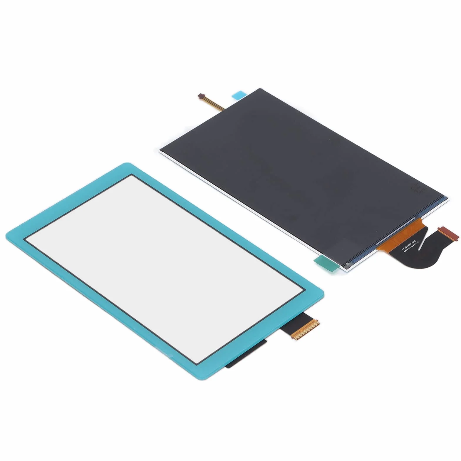 Reemplazo de Pantalla LCD Switch Lite, Piezas de Reparación de Panel Resistente (Azul)