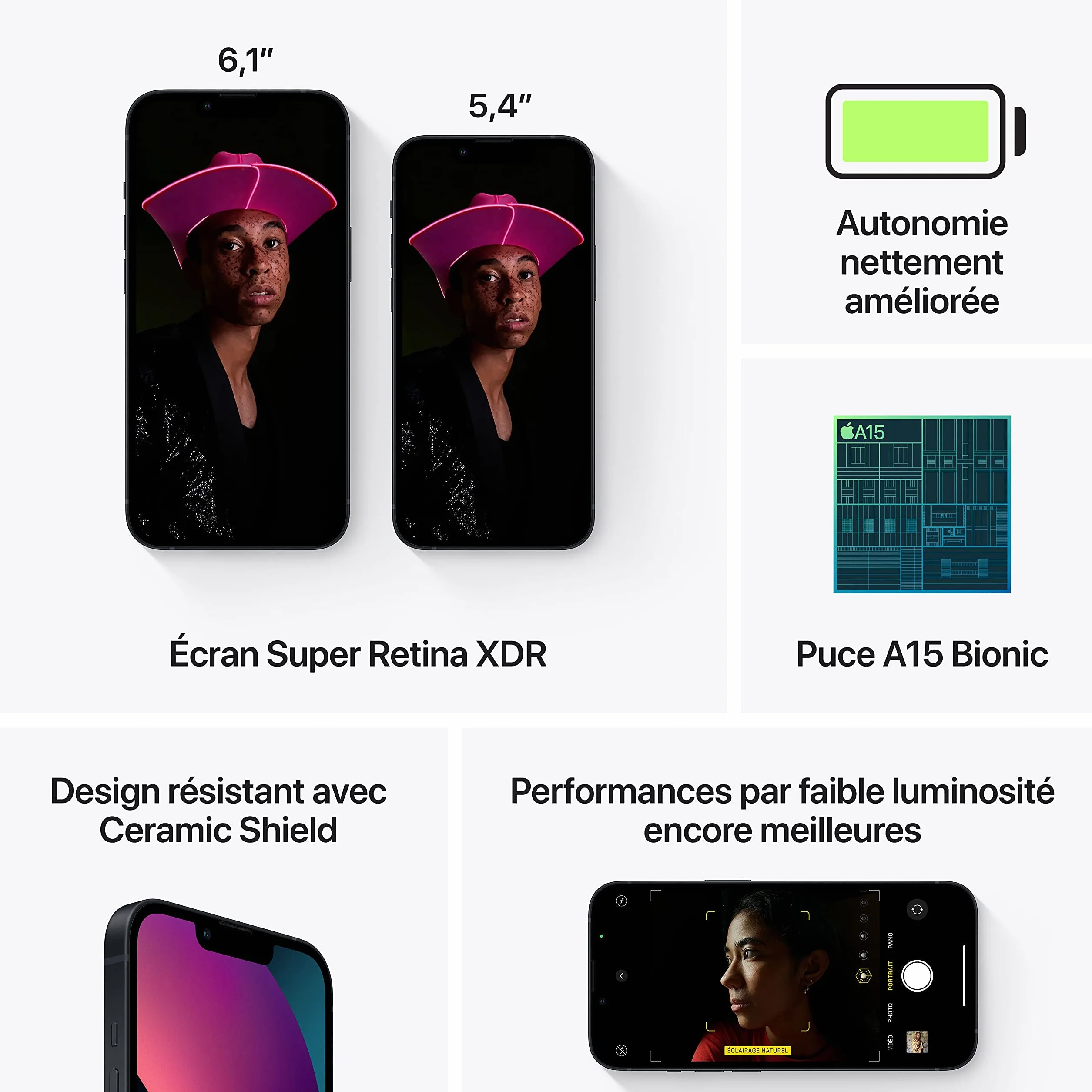 Apple iPhone 13 Mini 128 GB Medianoche Reacondicionado