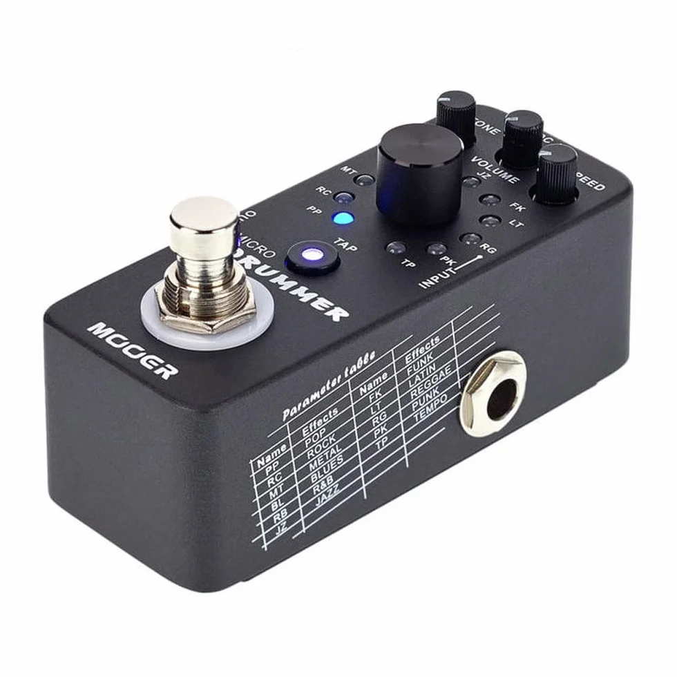 Mooer Micro Drummer - Pedal de efectos para guitarra