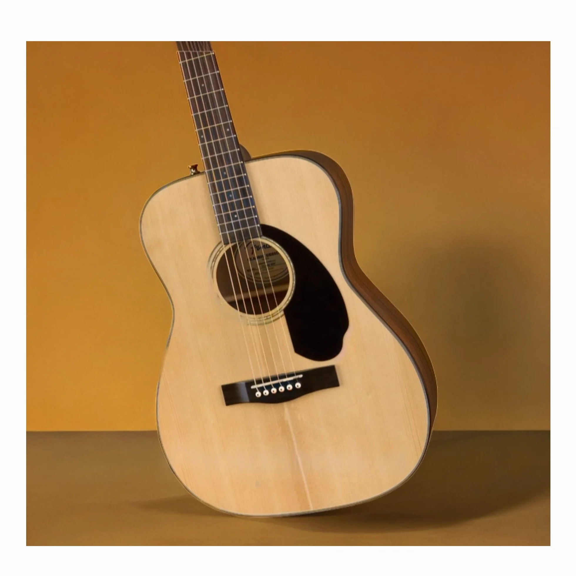 Fender CC-60S Guitarra acústica de concierto, diapasón de nogal, natural