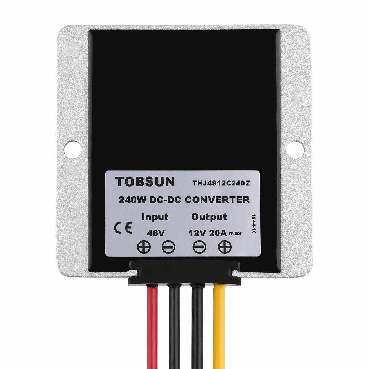 48V 12V wandler SUPERNIGHT DC Spannungswandler 12V 20A 240W Auto Netzteil Wandler Konverter Transformator Trafo Adapter breit Eingang für Auto Motor LKW PKKfz Boot Silver
