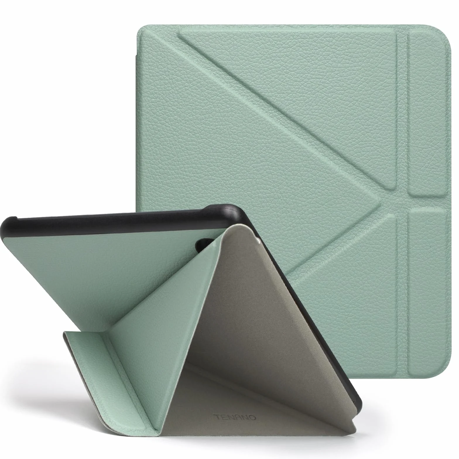 Funda para Kobo Libra Colour, Tolino Vision Colour 2024, Cubierta Plegable con Suspensión/Activación Automática, Verde Esmeralda