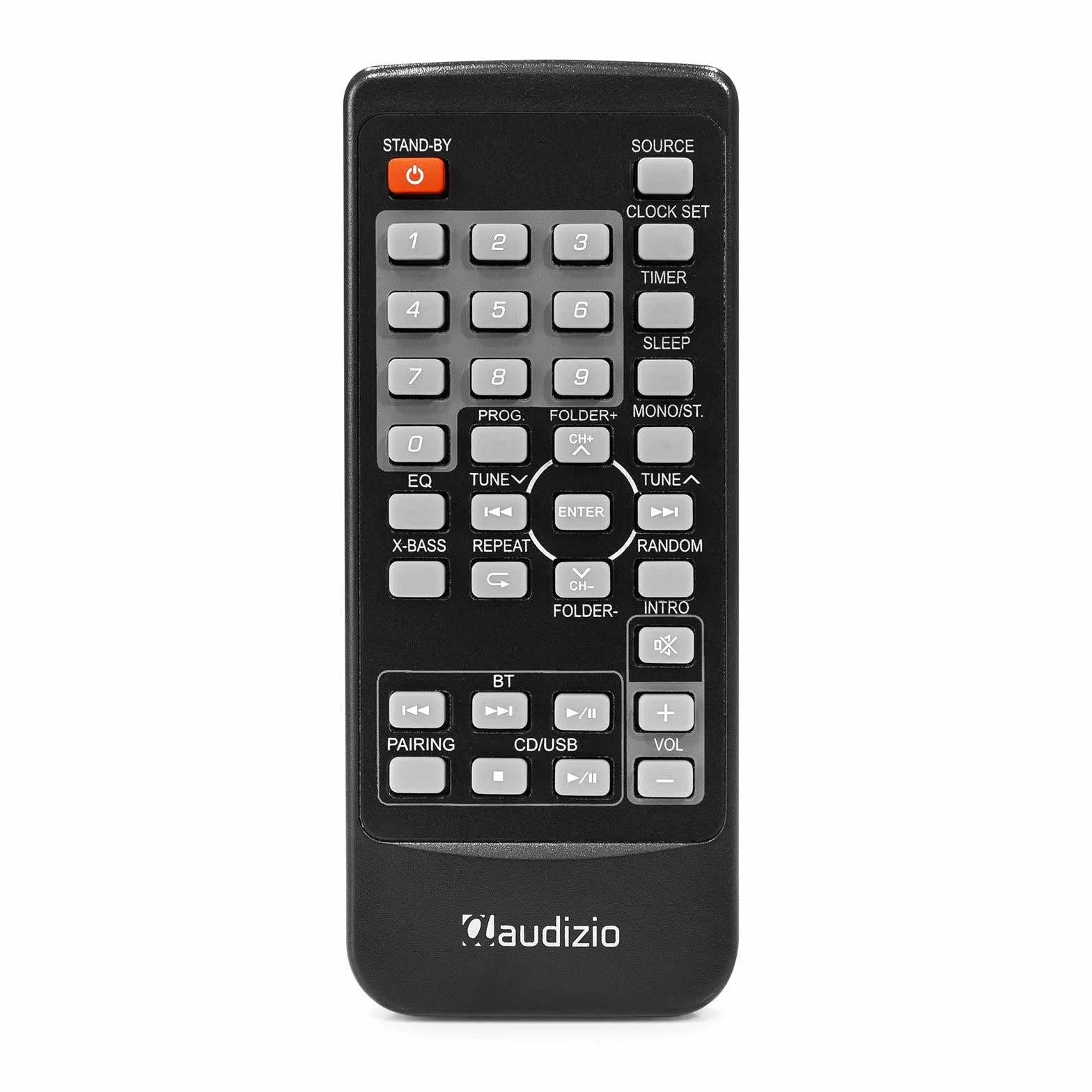 Toulon Micro HiFi Sistema Estéreo Compacto con Bluetooth, CD, USB, Radio FM Digital 30 Presets, Altavoces Bass Reflex