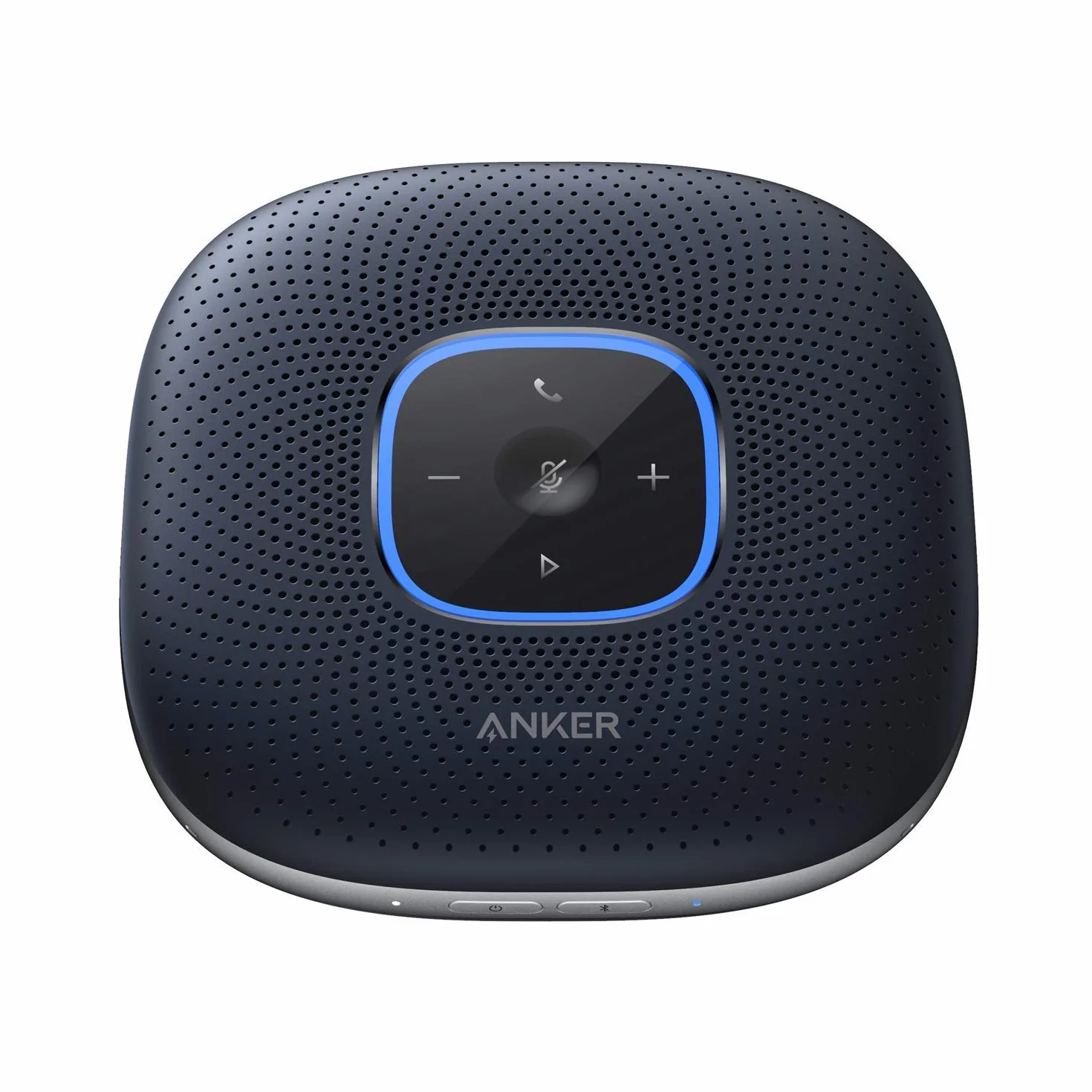 Anker PowerConf Altavoz Bluetooth Conferencias 6 Micrófonos Integrados Captación Voz Mejorada 24H Autonomía USB-C