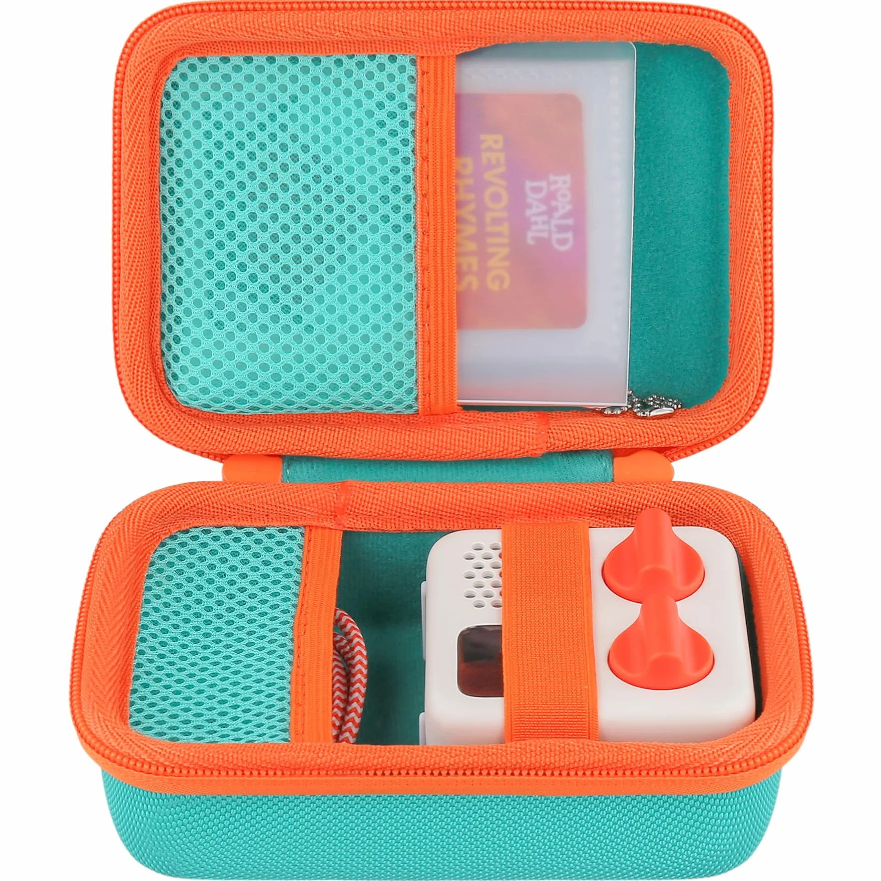 co2CREA Duro Viajar Caja Estuche Funda para Yoto/Yoto Mini Reproductor de Audio y música para niños,Portatarjetas Transparente Incluido para Altavoz MP3 Lee Tarjetas