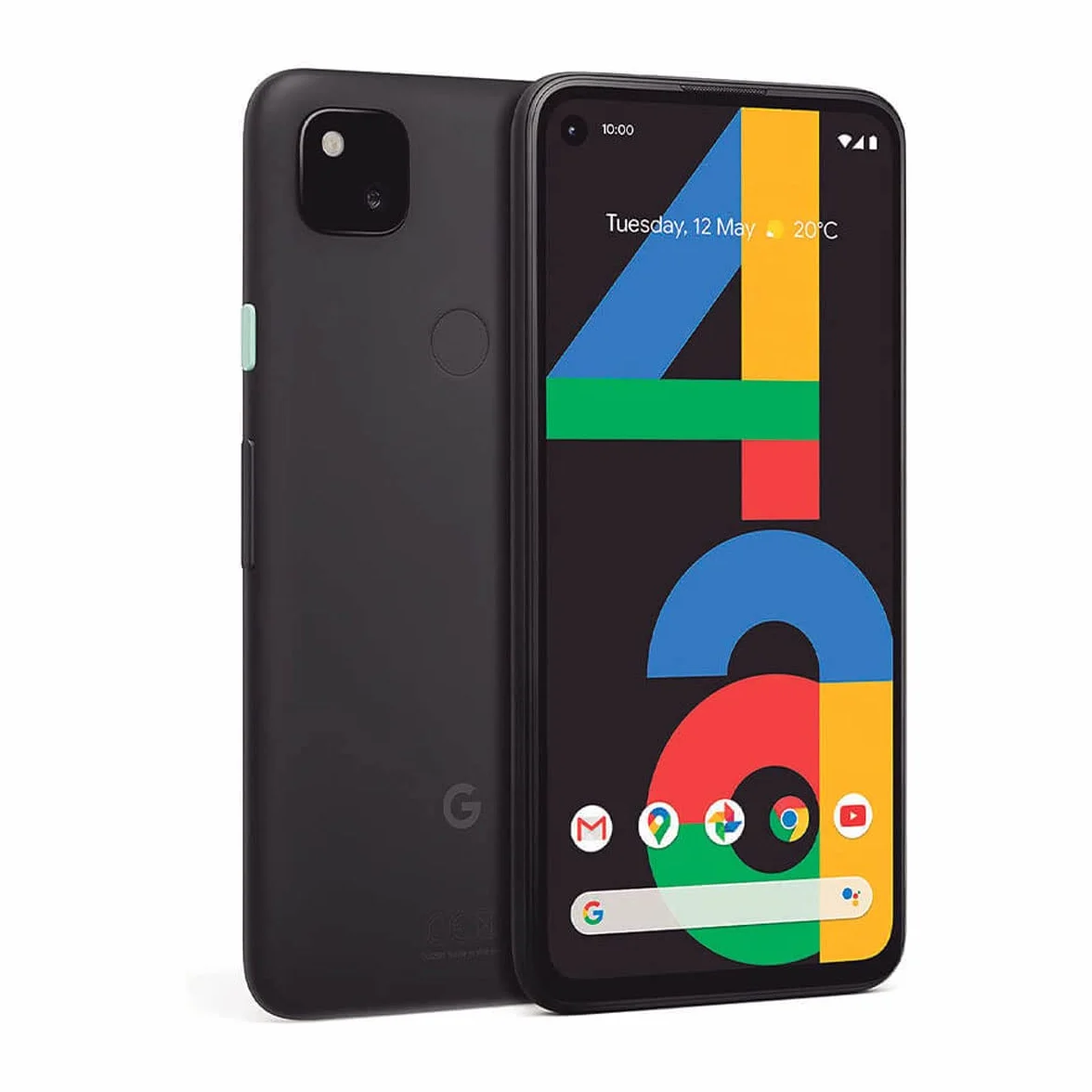 Google Pixel 4a - 6 GB - 128 GB - 12 MP - Android 10.0 - Negro (Reacondicionado)