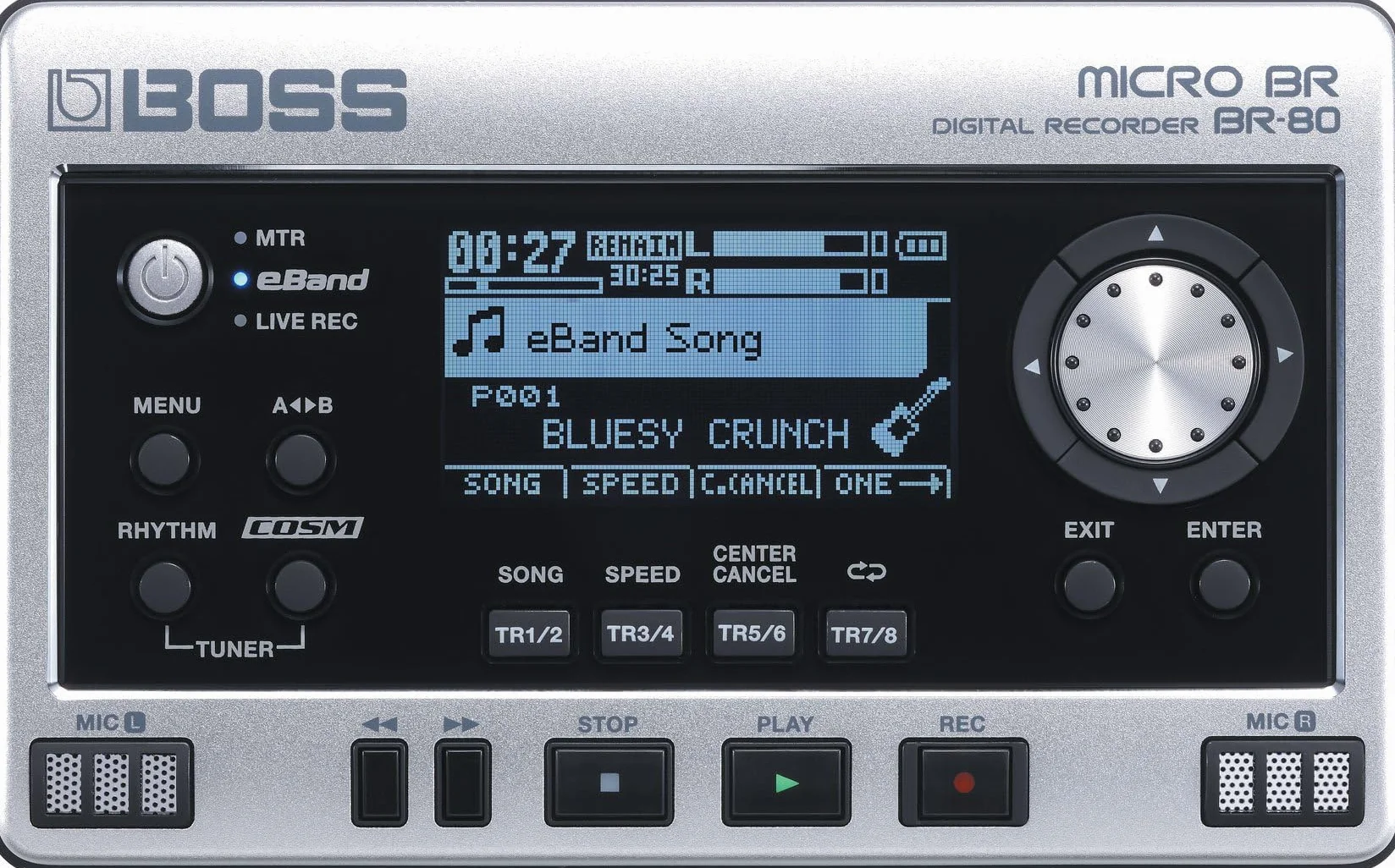 Grabadora Digital portátil Roland BR-80 — Micro estéreo Integrado y multiefectos