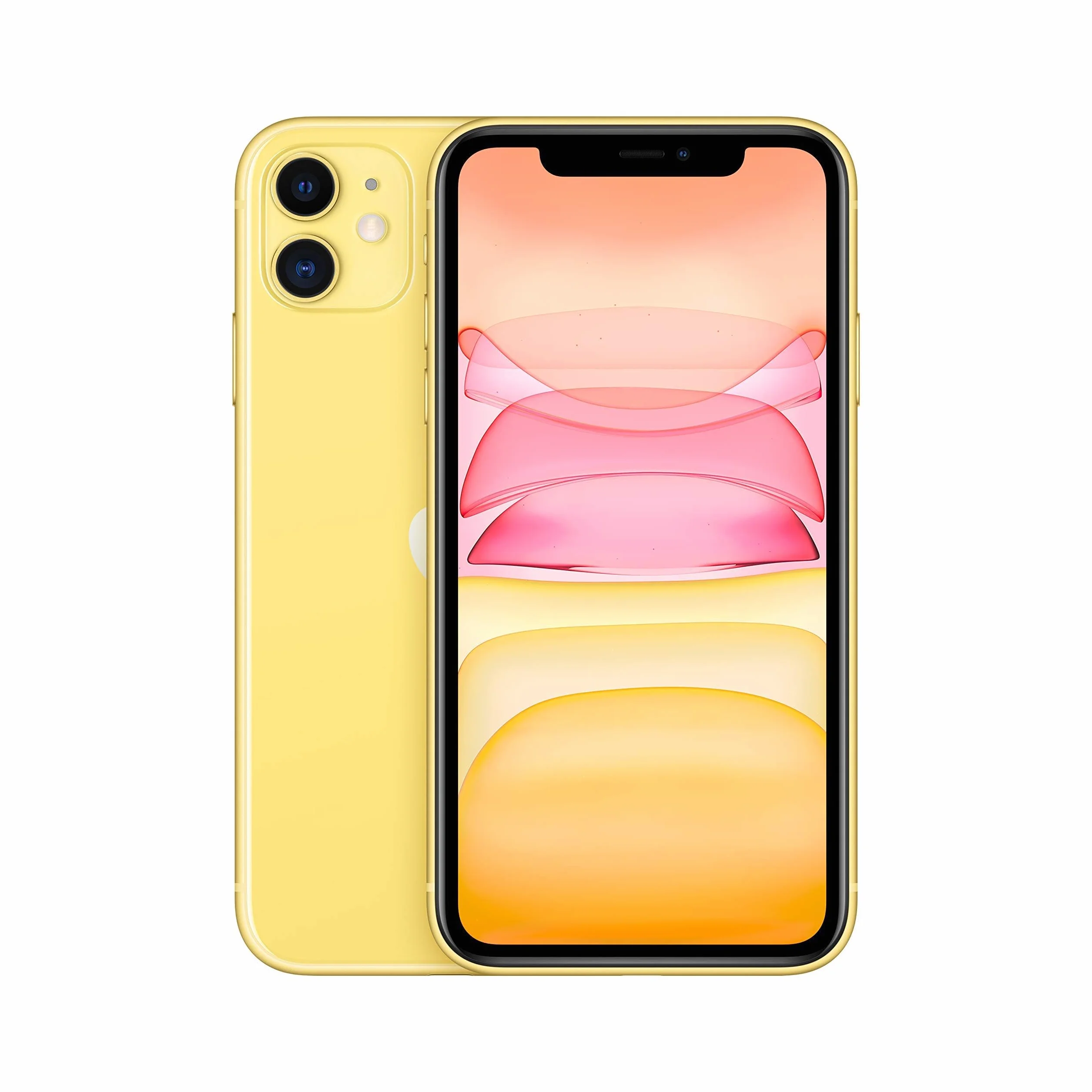 Apple iPhone 11, 256GB, Amarillo (Reacondicionado)
