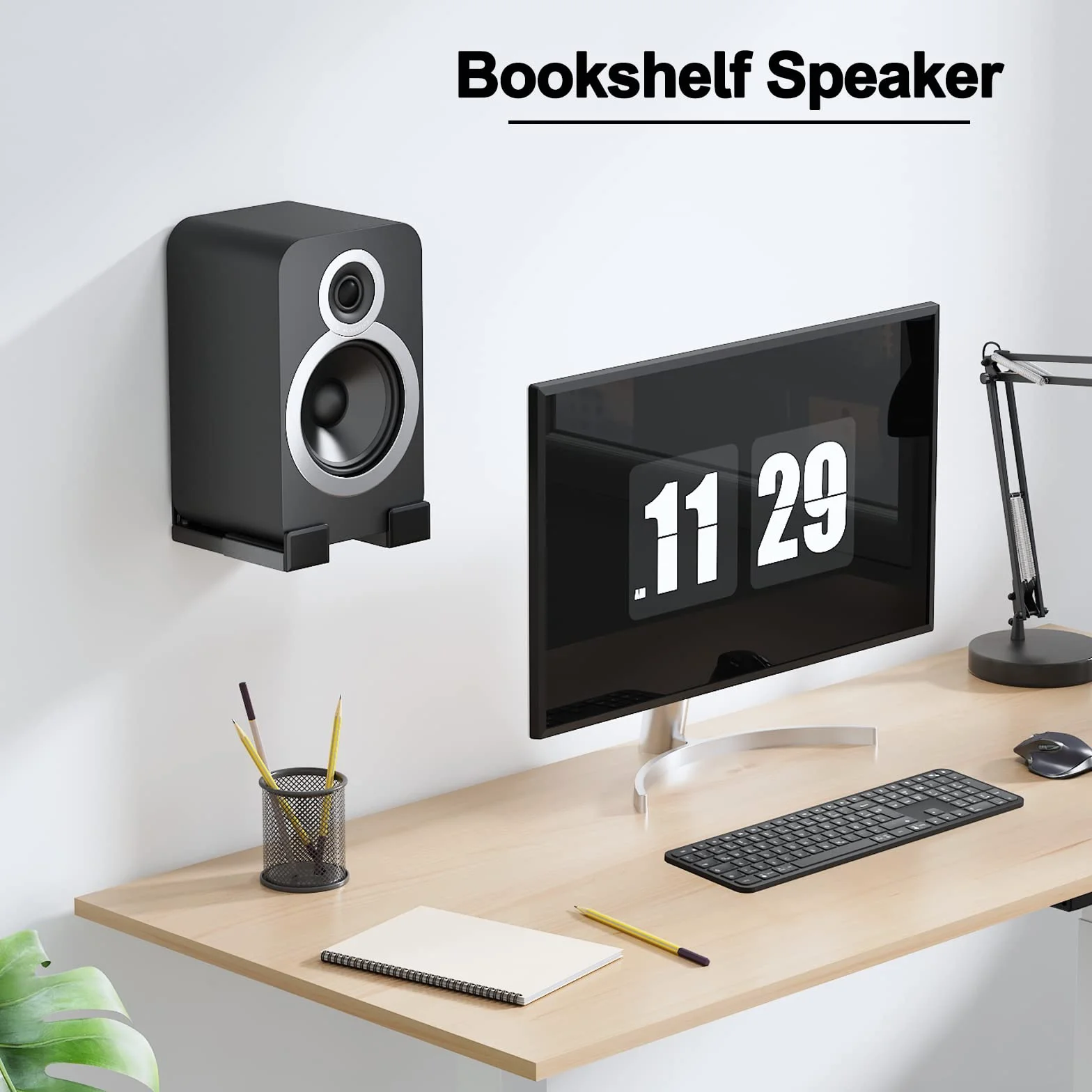 PUTORSEN Soporte Barra Sonido, Universal Soporte para Barra de Sonido para Sonos,Capacidad Máximade 15 kg，Profundidad Ajustable de 3.5 a 6.1 Pulgadas, Ganchos Antideslizantes extraíbles y bloqueables