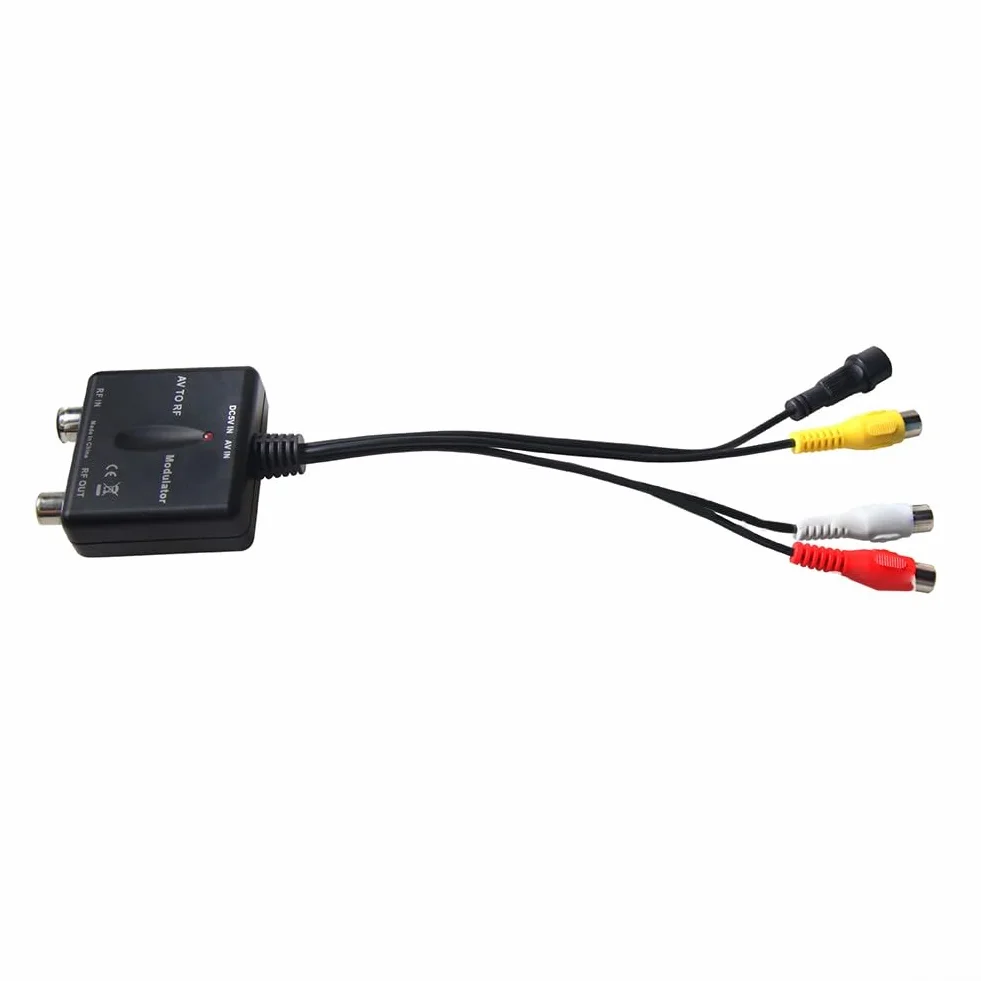 AV al modulador M03 del RF para la frecuencia de funcionamiento del VHF con la conexión coaxial fácil