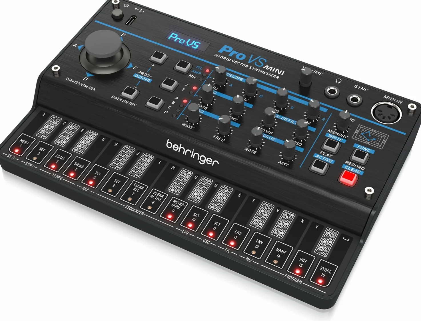 Behringer Pro VS Mini Sintetizador Vector Híbrido