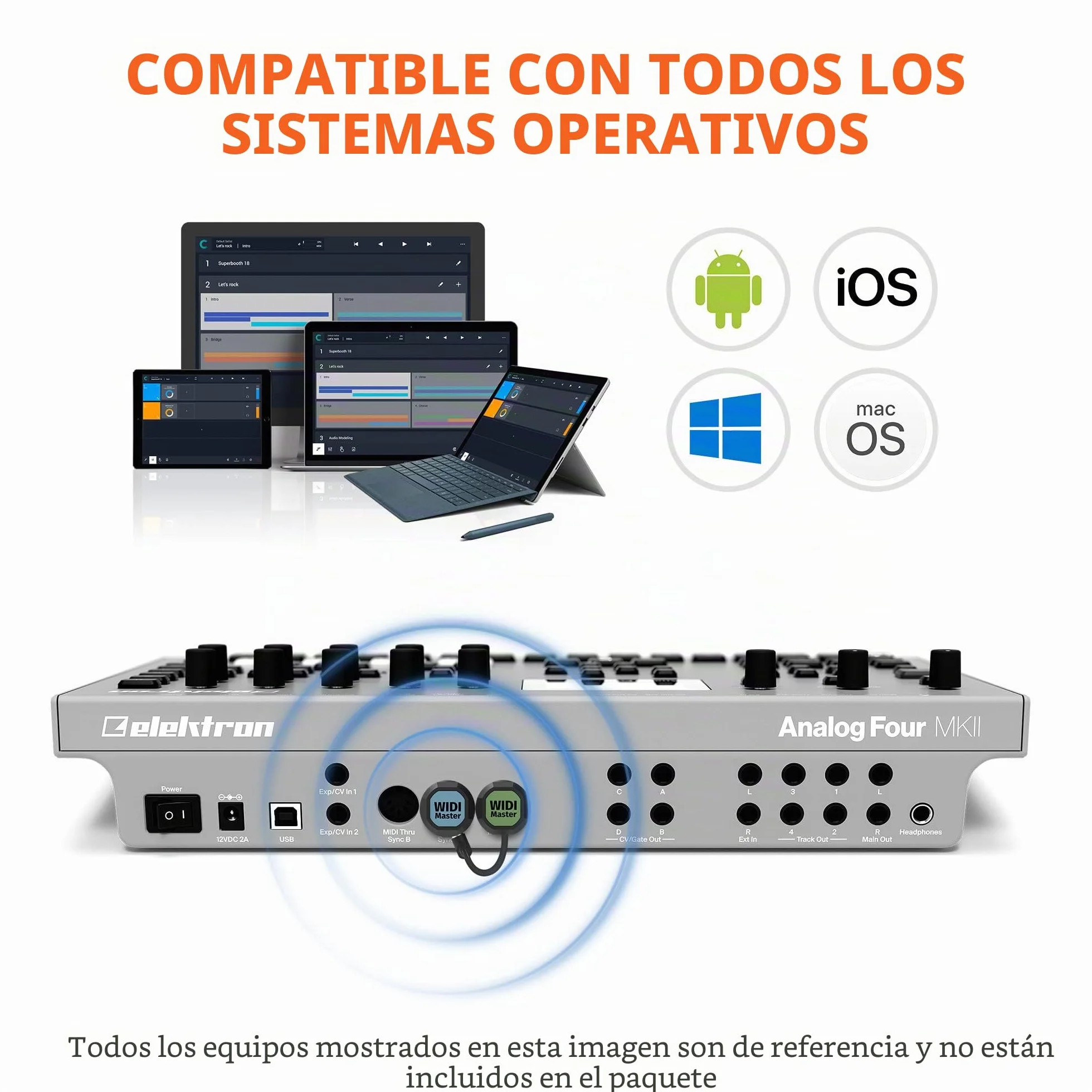 CME WIDI Master – Adaptador Bluetooth MIDI Premium con DIN de 5 Pines, Latencia Ultrabaja de 3 ms, Alimentación Directa por MIDI Out sin Batería | DIN de 5 pines, latencia ultra baja de 3 ms, sin batería, alimentado a través de salida MIDI