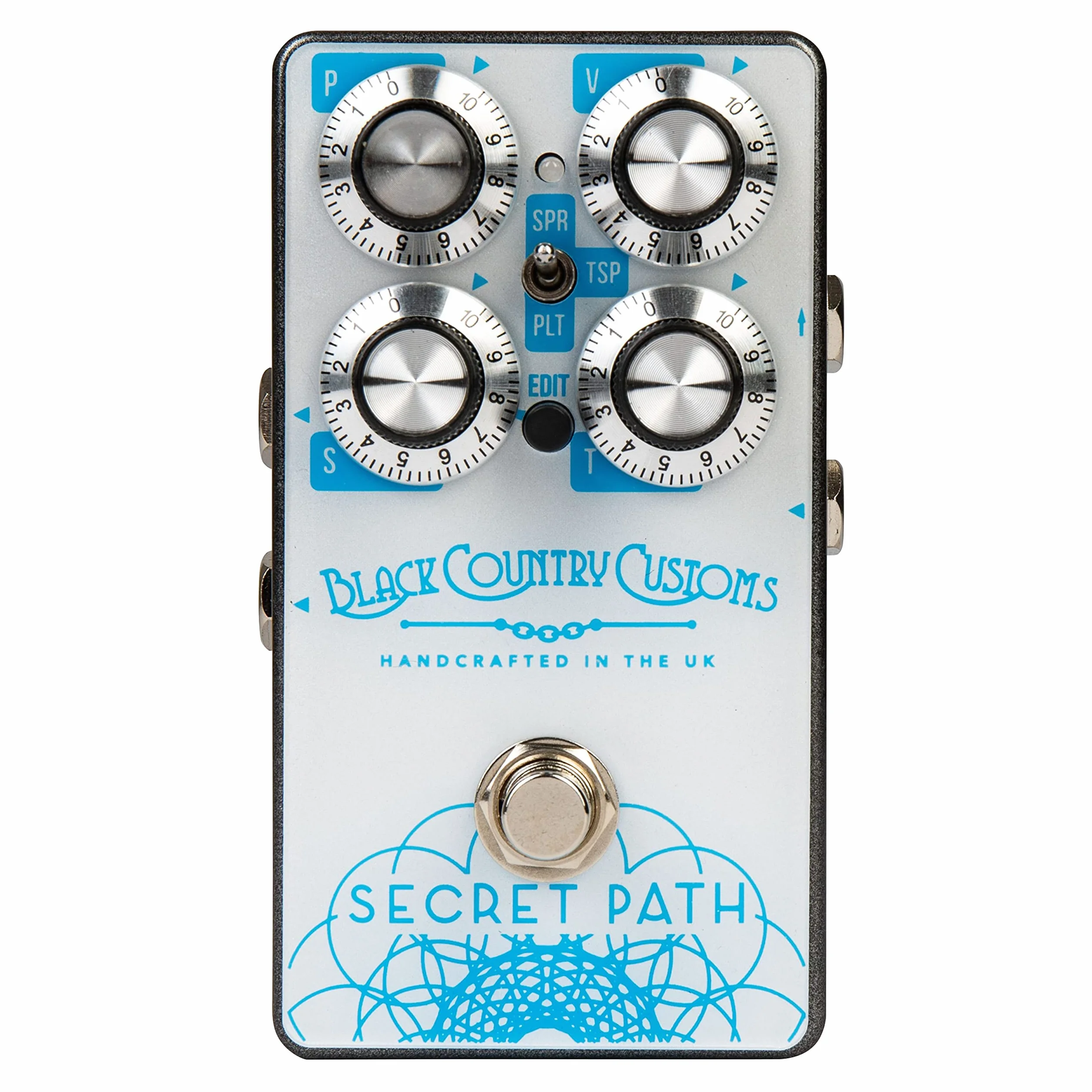 Black Country Customs by Laney - Secret Path - Boutique Effect Pedal - Reverb Shimmer