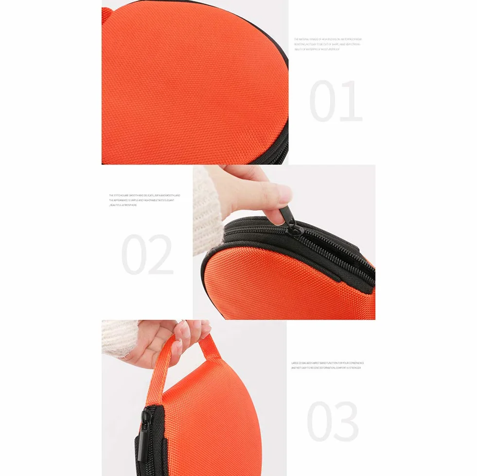 Uposao Funda Portátil para Reproductor de CD (20 Capacidades) - Organizador de CD/DVD para Coche - Oxford