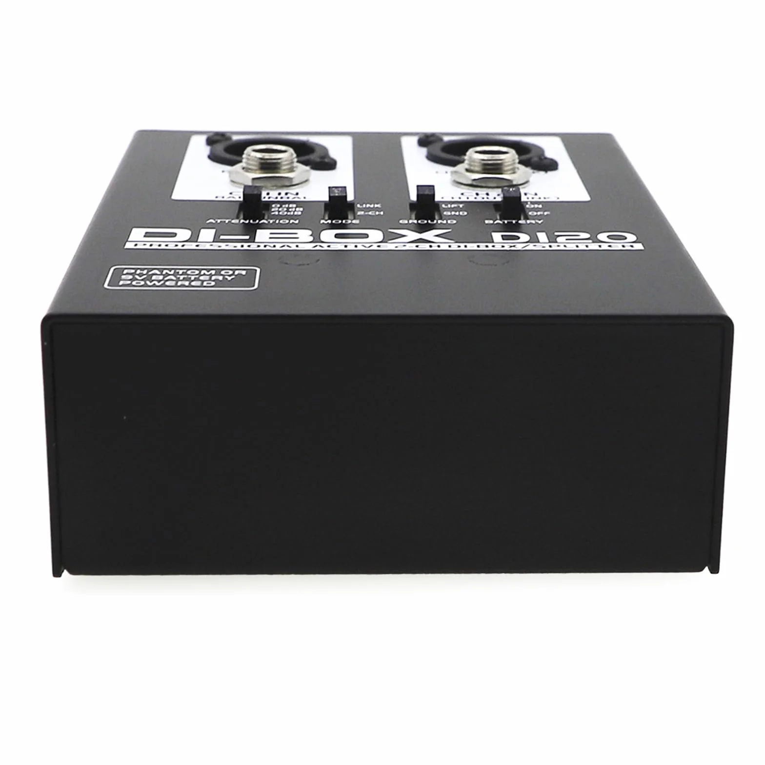 Caja de inyecciones directas de doble canal, caja activa, modos divididos, servos equilibrados para inyecciones directas de estudio