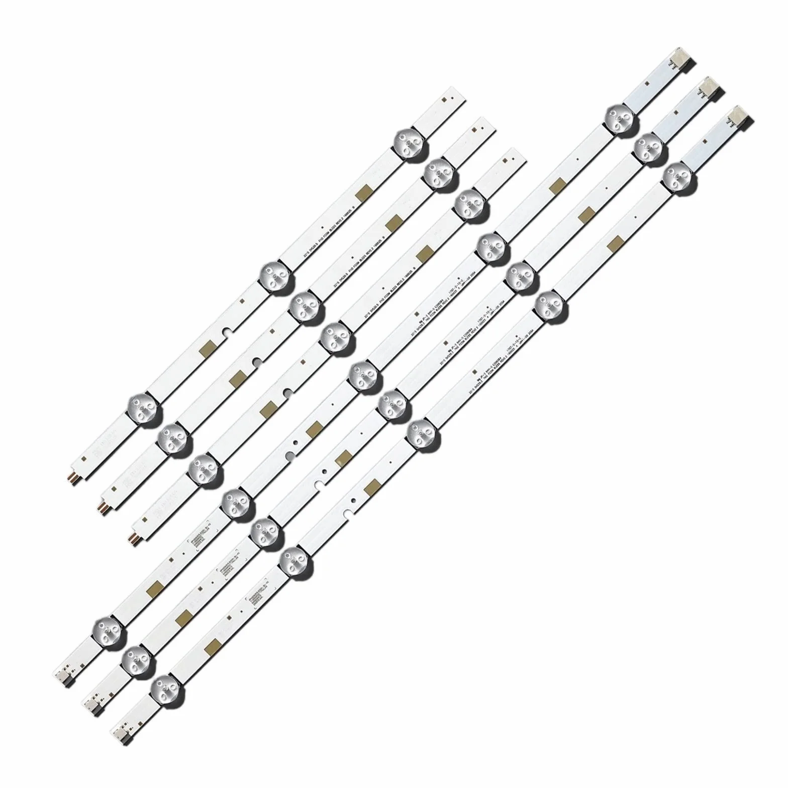 INPETS Tira de LED for iluminación Trasera Compatible for Samsung UE40J5200AW UE40J5200 V5DN-395SM0-R2 R3 BN96-37622A LM41-00355A 00121X 2015 SVS39.5 FCOM, 3 uds.